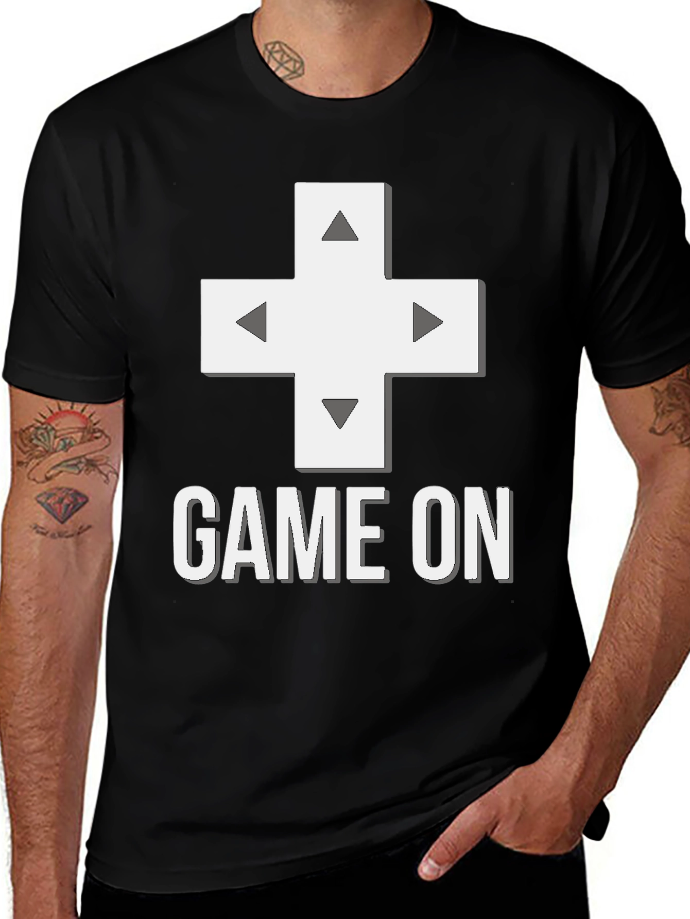 Variant 18 of Game On Graphic Tee - Gamer Style