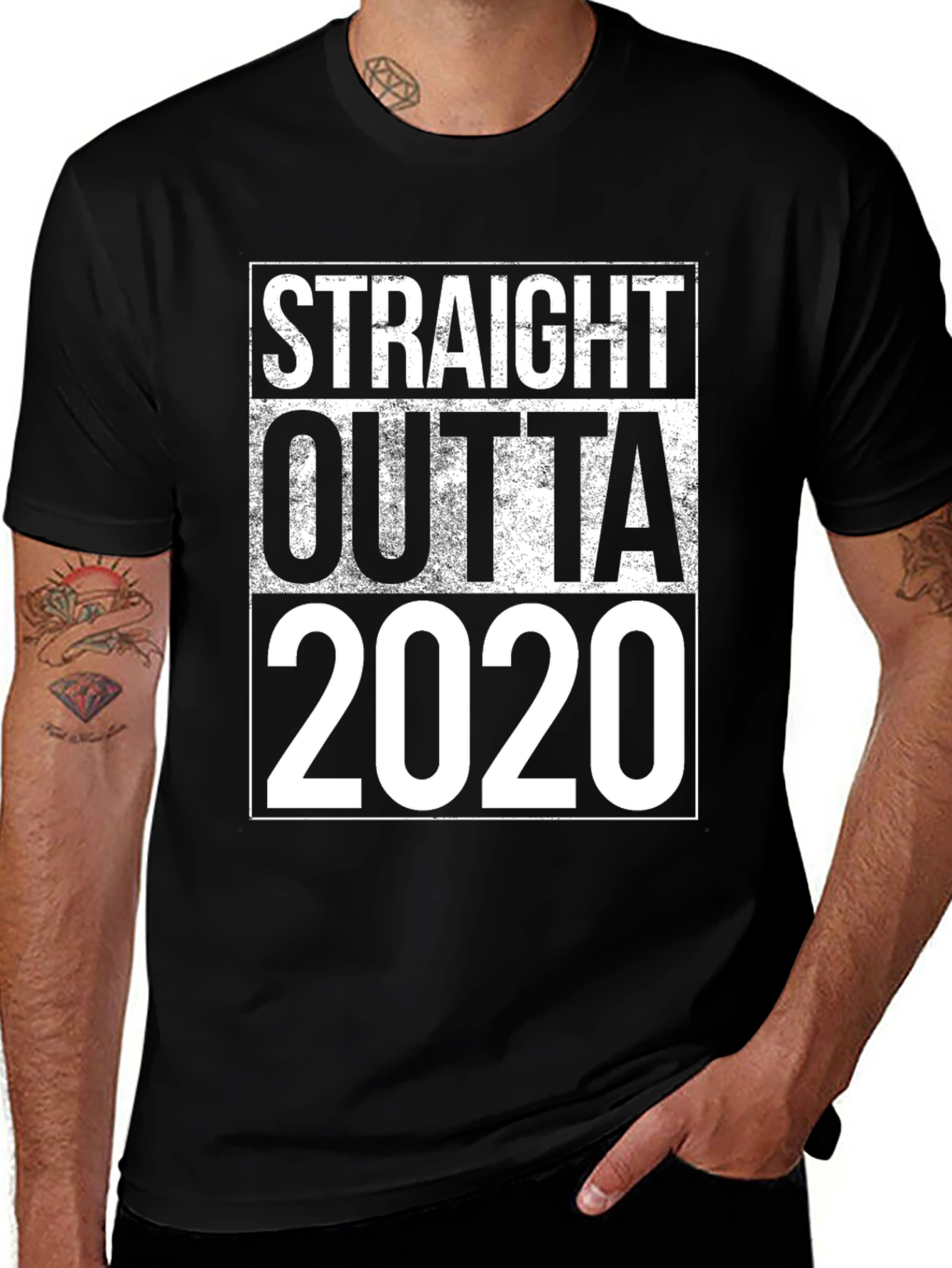 Variant 26 of Straight Outta 2020 Graphic Tee