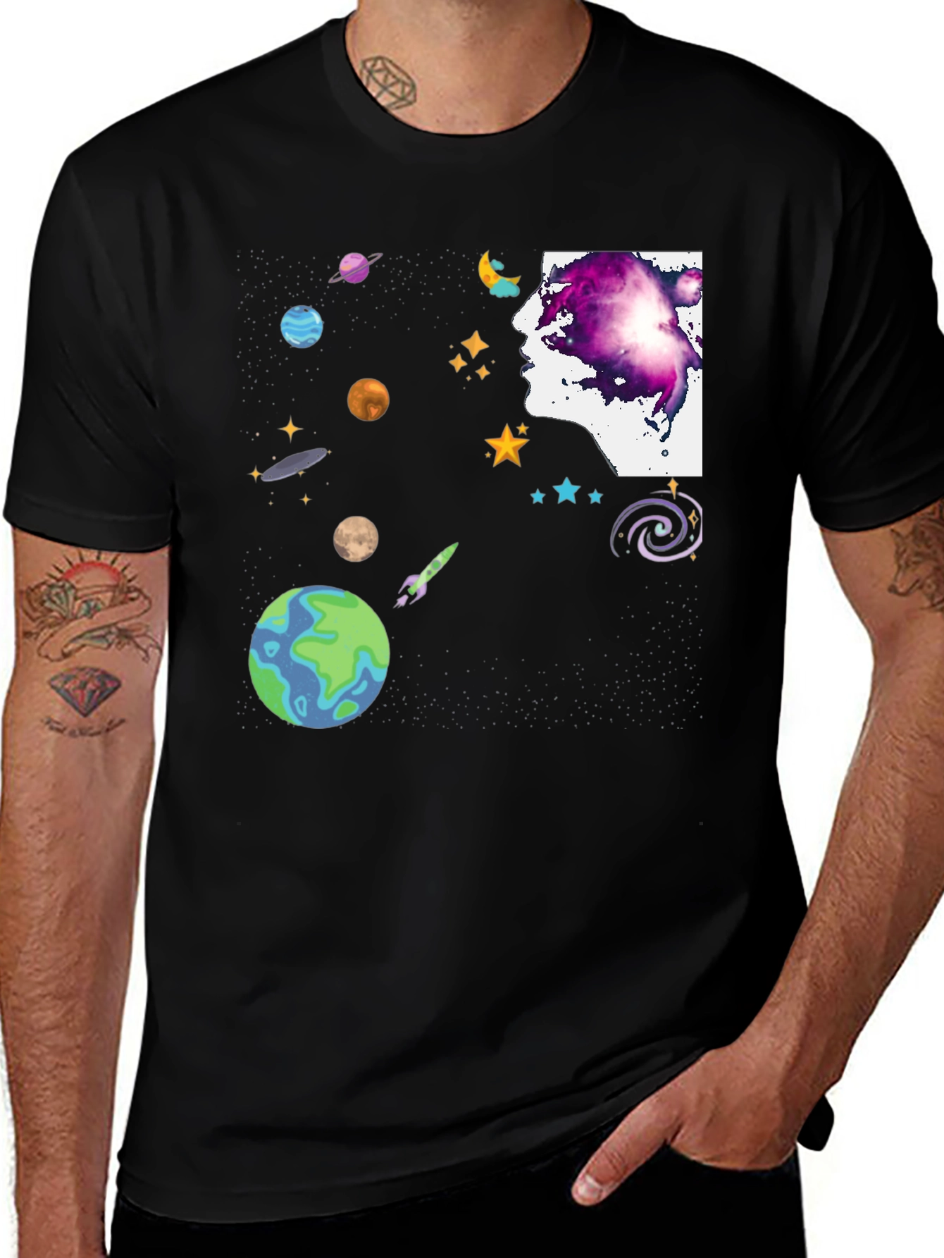 Variant 29 of Cosmic Mind T-Shirt
