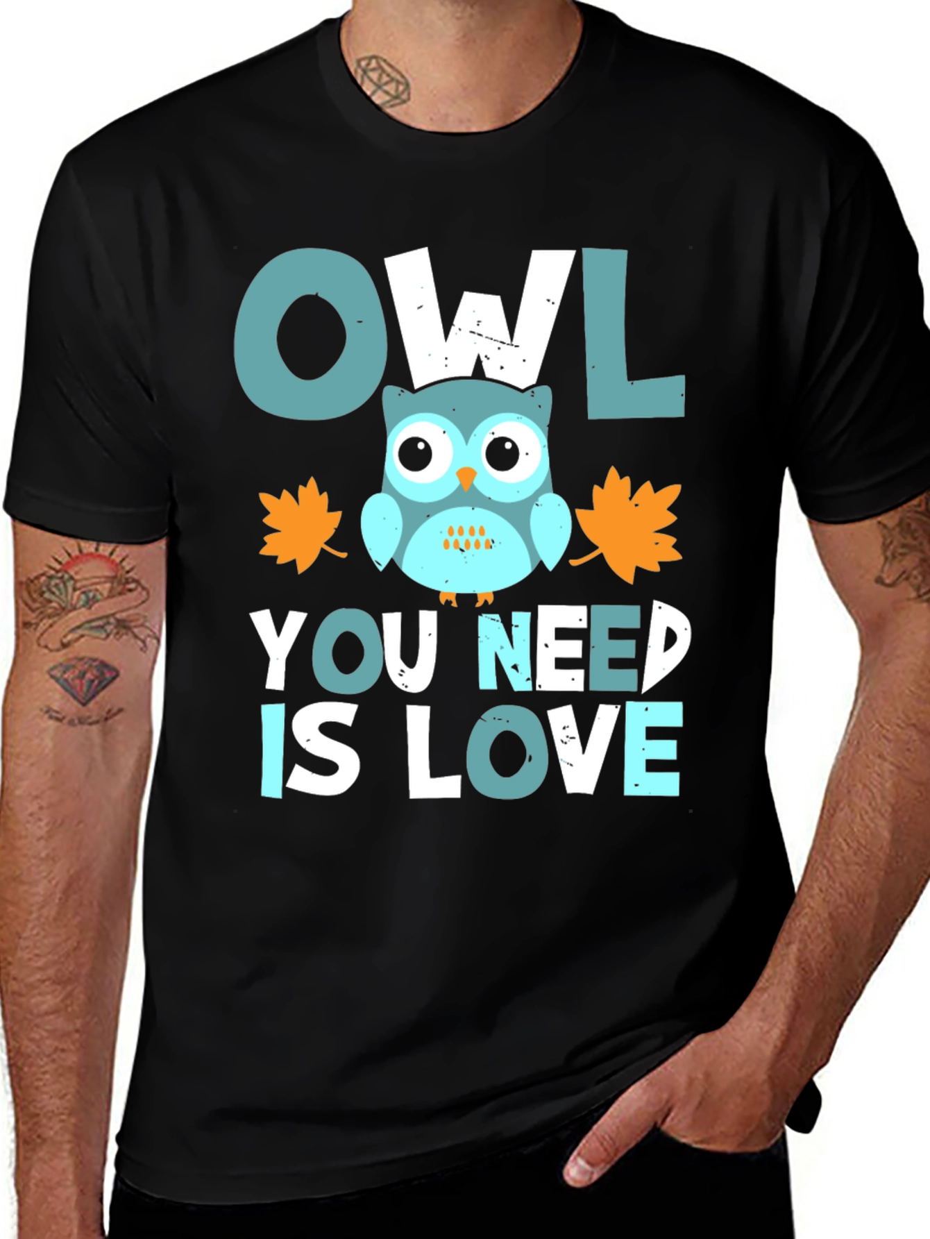Variant 26 of Owl You Need Is Love Graphic Tee