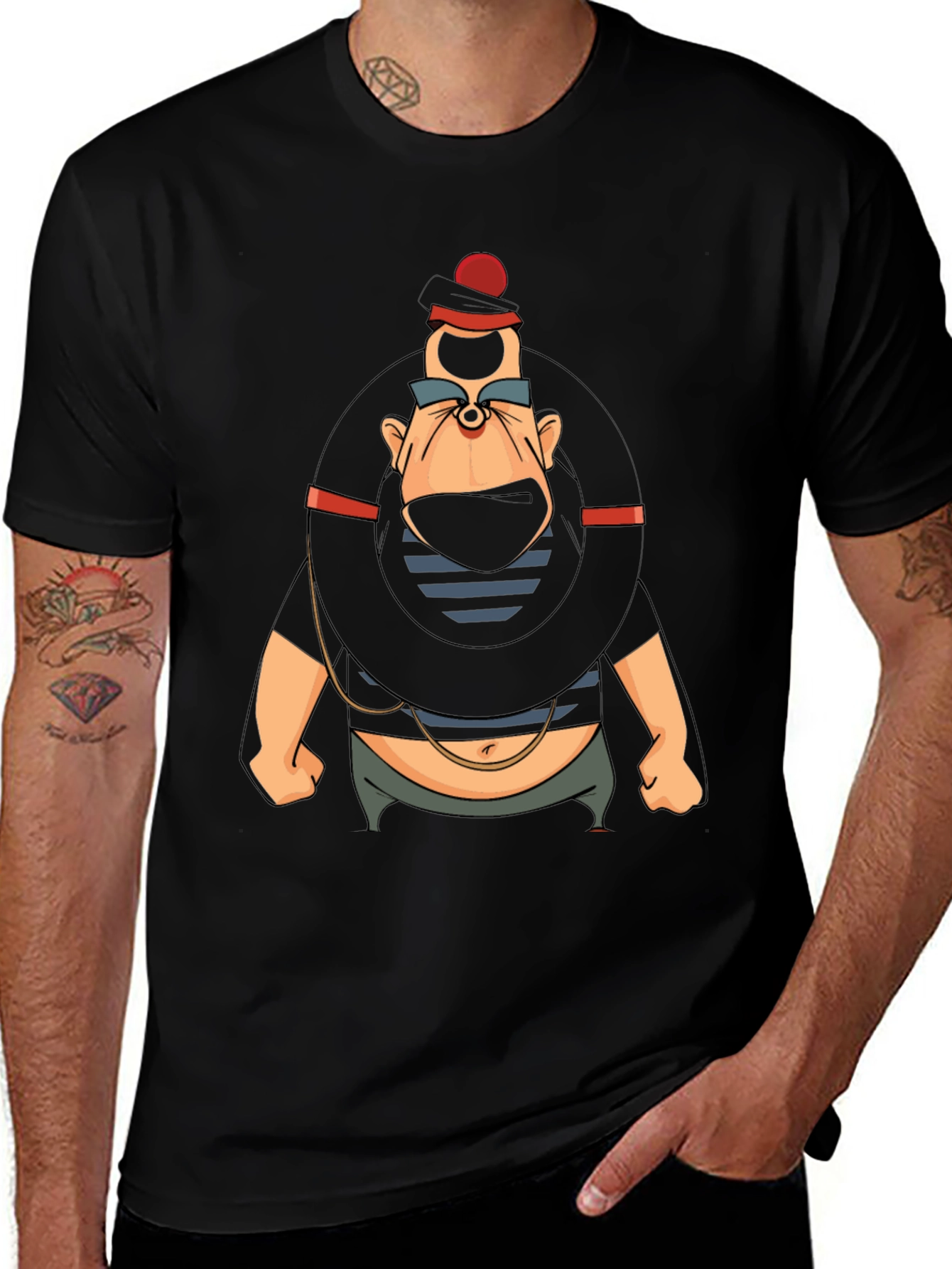 Variant 24 of Cartoon Villain Graphic T-Shirt
