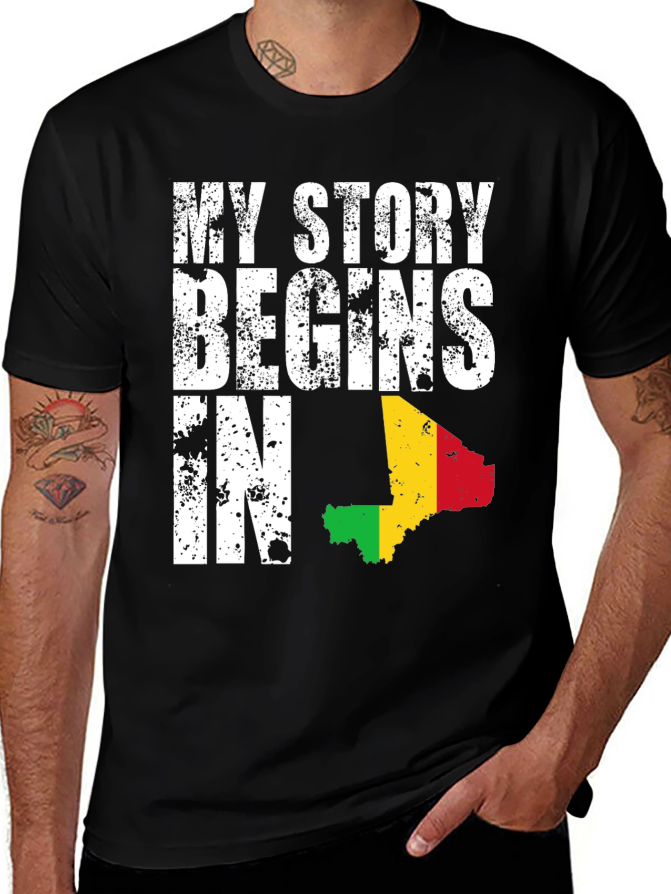 Variant 8 of My Story Begins In - Country Pride T-Shirt