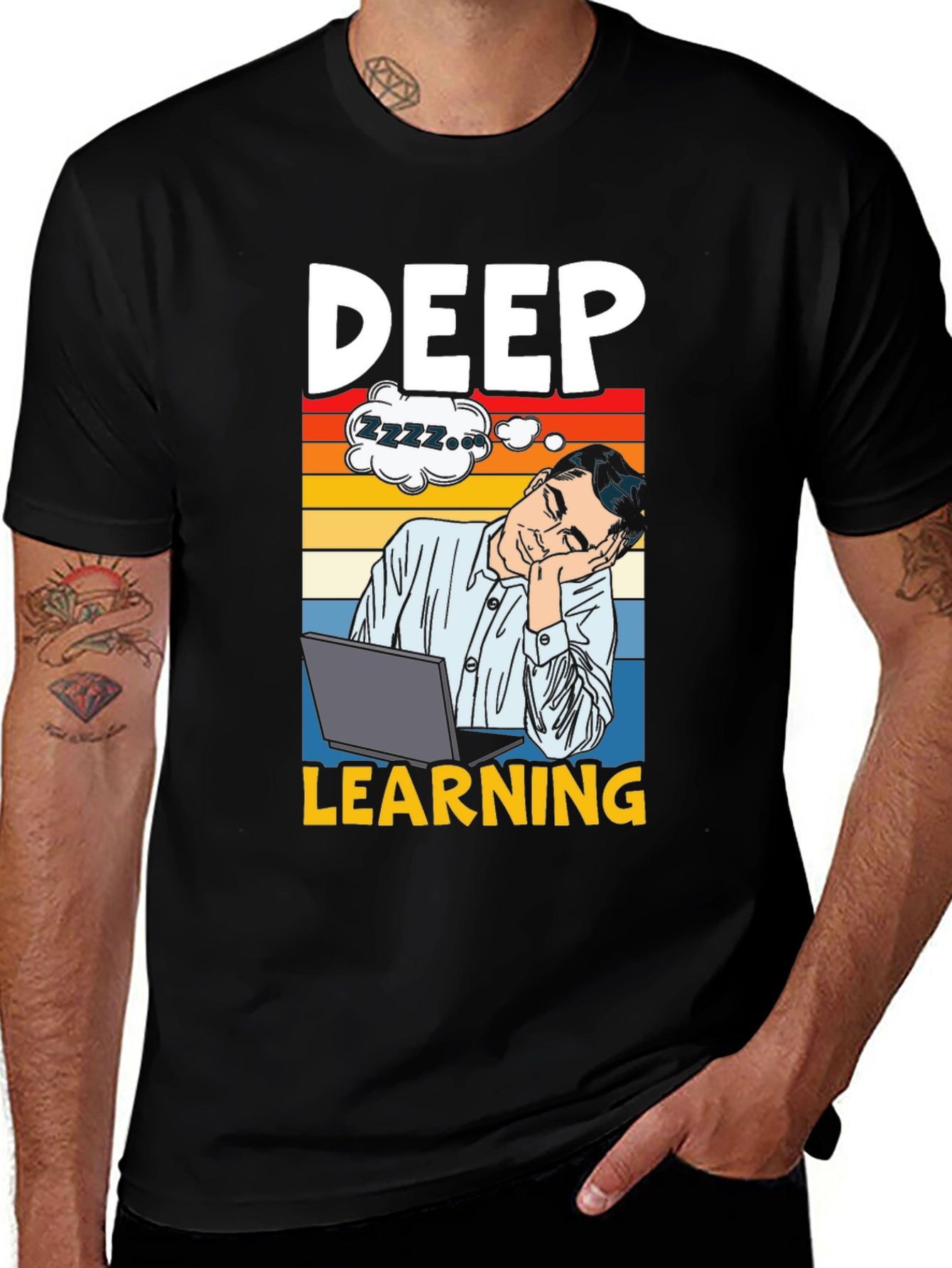 Deep Learning Humor T-Shirt - Programmer Gift