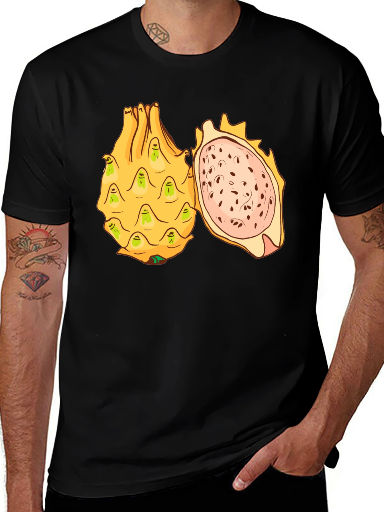 Variant 22 of Dragon Fruit Graphic T-Shirt - Unique Fruit Design