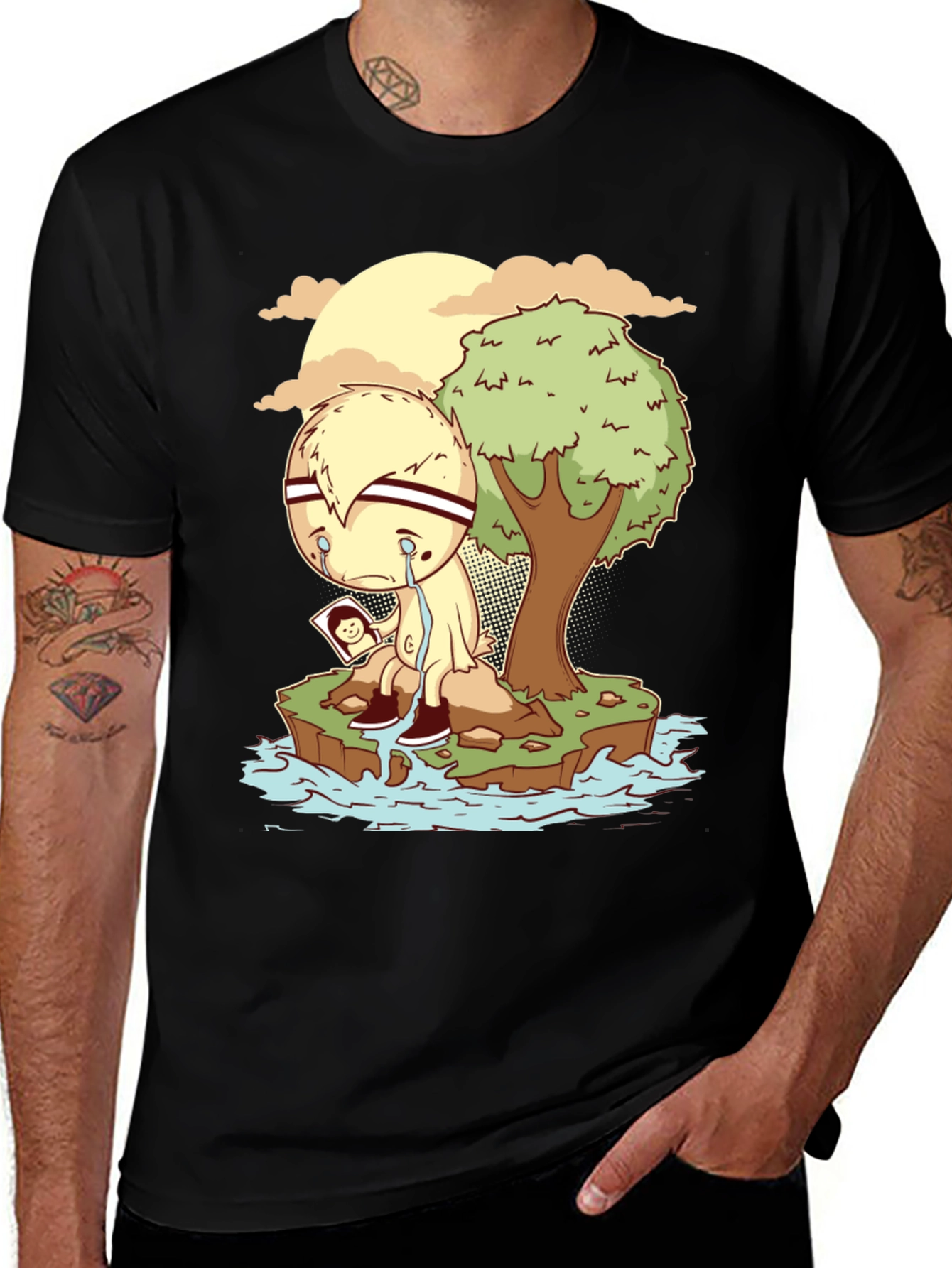 Variant 18 of Melancholy Island Graphic T-Shirt