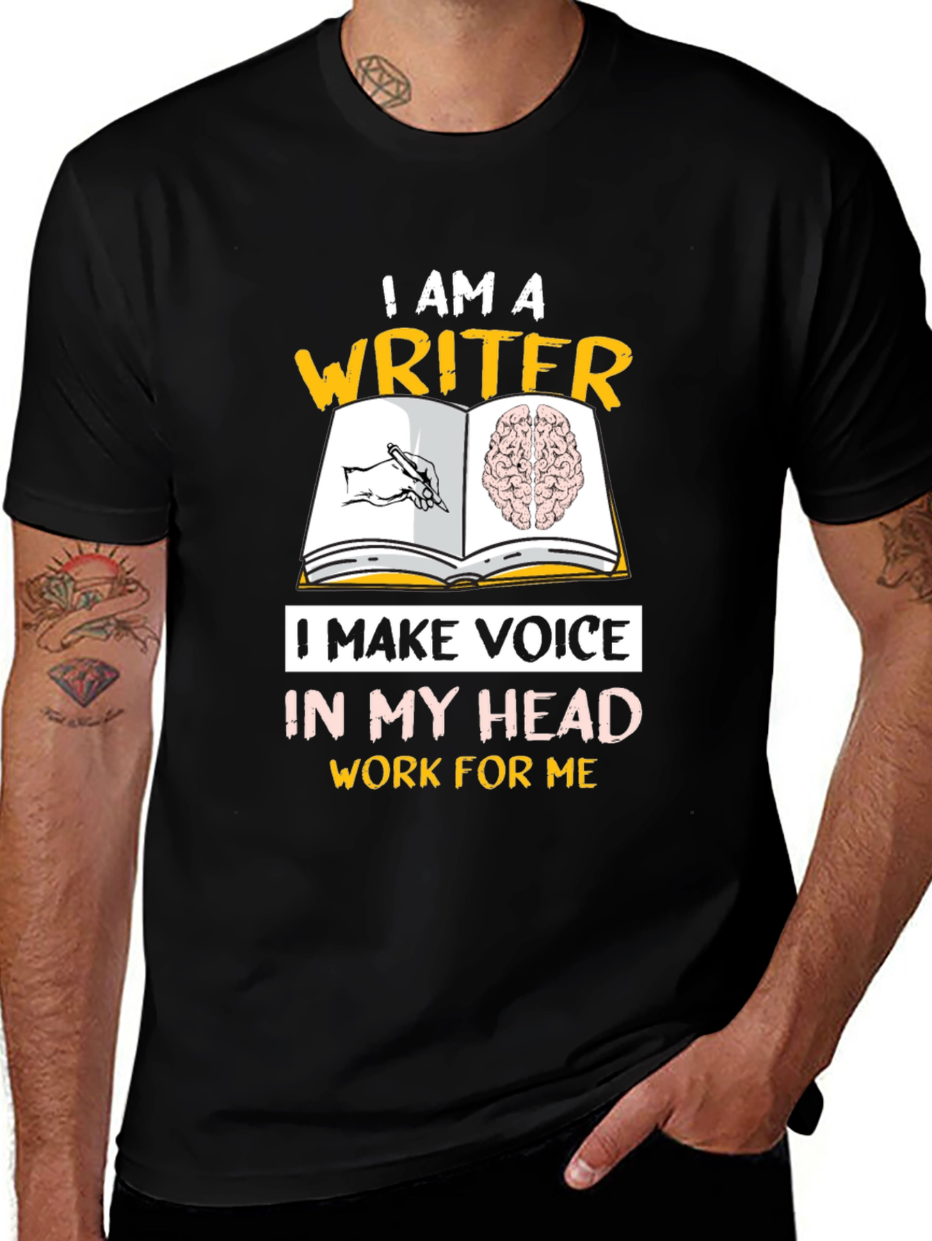Variant 25 of Writer T-Shirt: Make Your Voice Heard