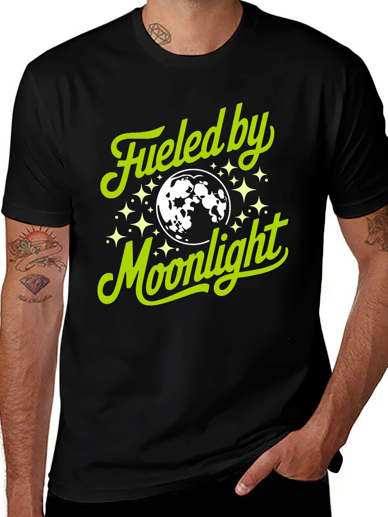 Variant 26 of Fueled by Moonlight Graphic T-Shirt