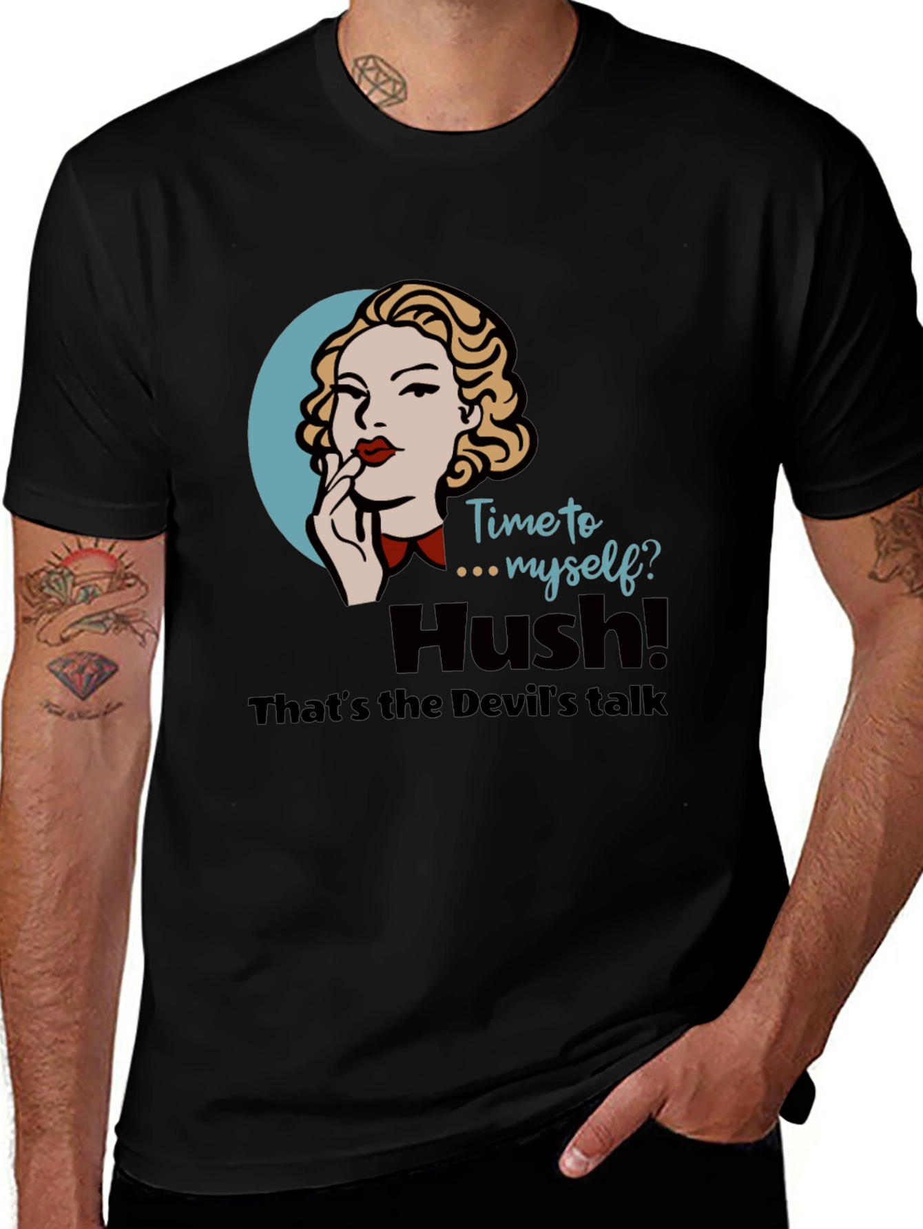 Variant 30 of Time to Myself Hush Graphic T-Shirt