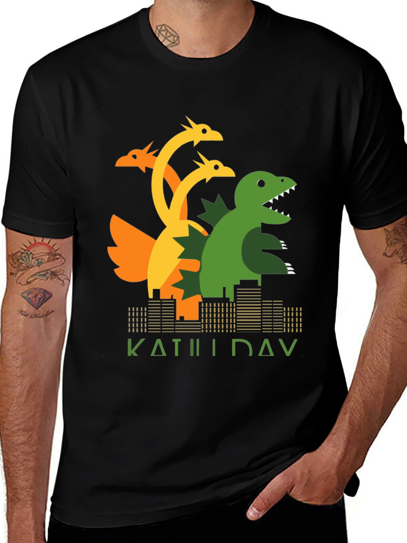 Variant 12 of Monster Graphic Tee - Kaiju Godzilla T-Shirt