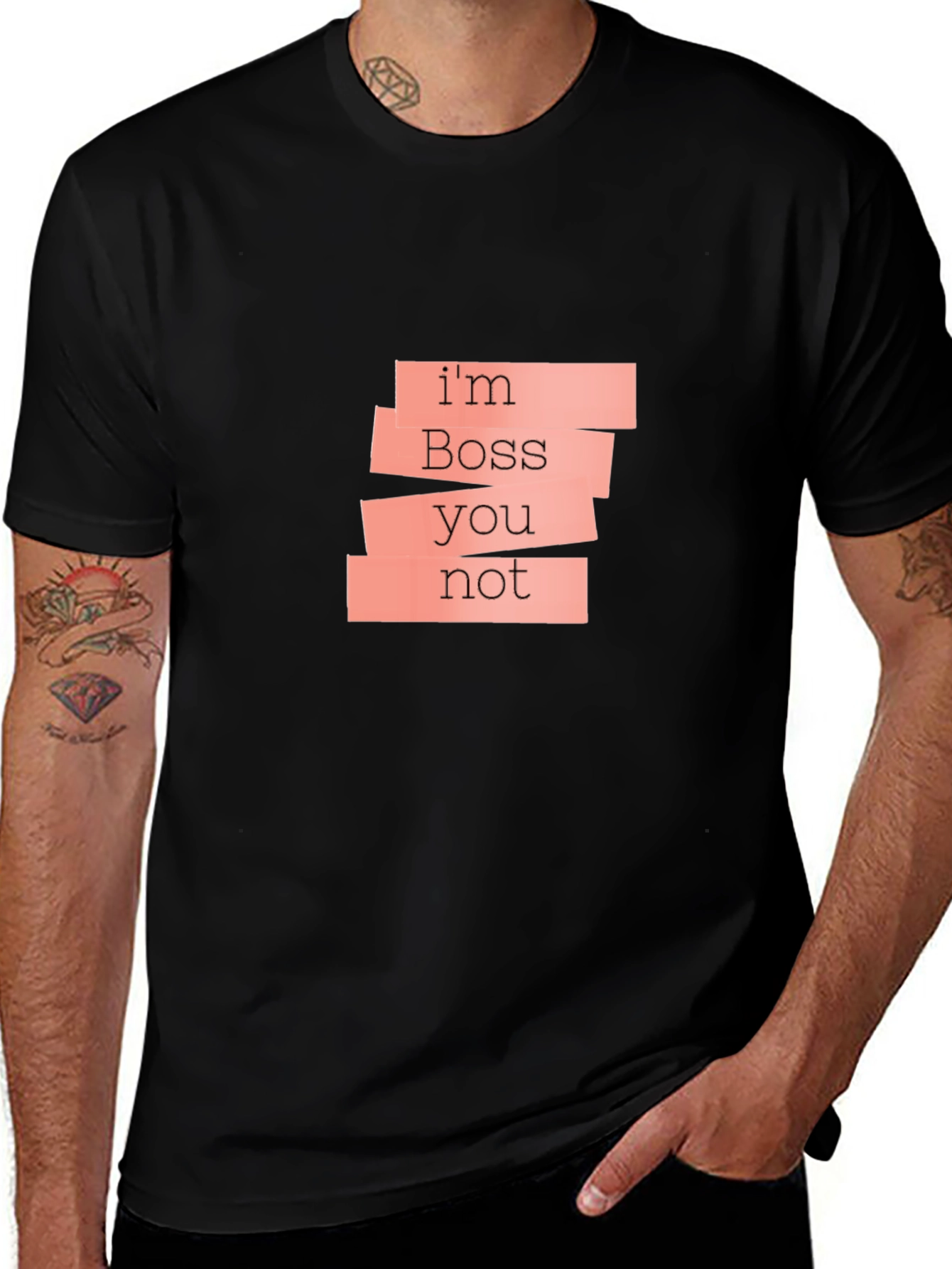 Variant 12 of I'm Boss You're Not Black T-Shirt