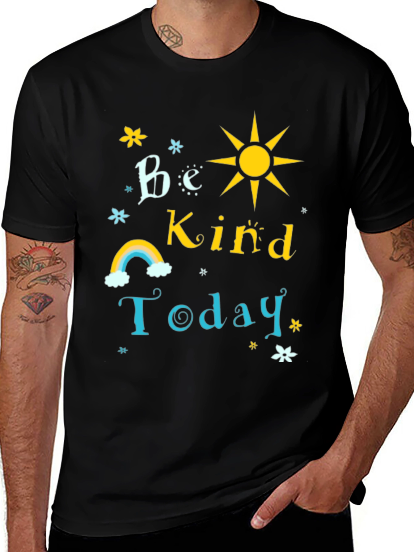 Variant 15 of Be Kind Today Graphic Tee - Positive Message T-Shirt