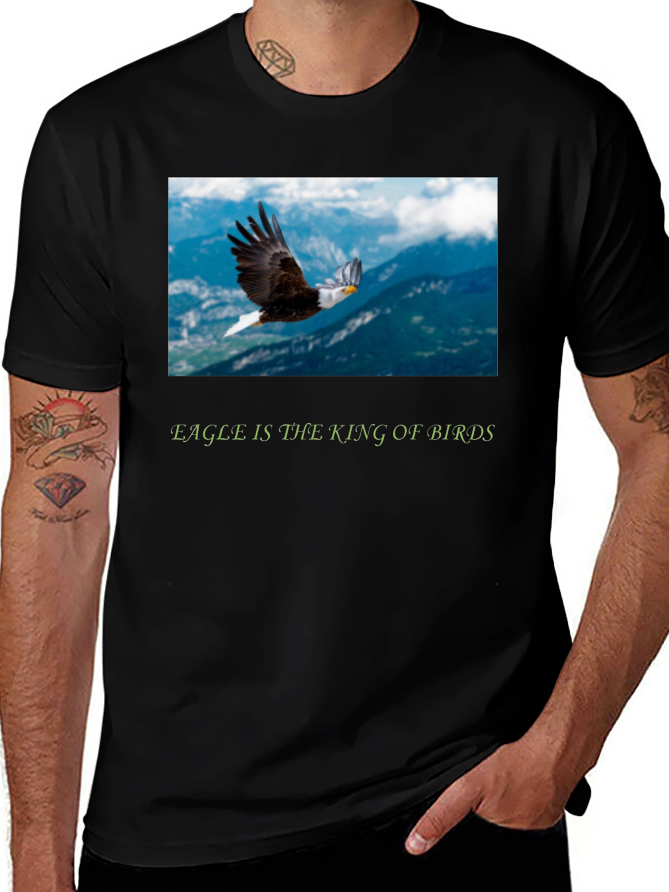 Eagle King T-Shirt - Nature Bird Tee