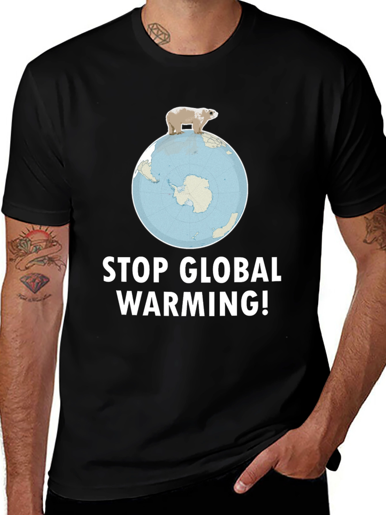 Variant 25 of Stop Global Warming T-Shirt