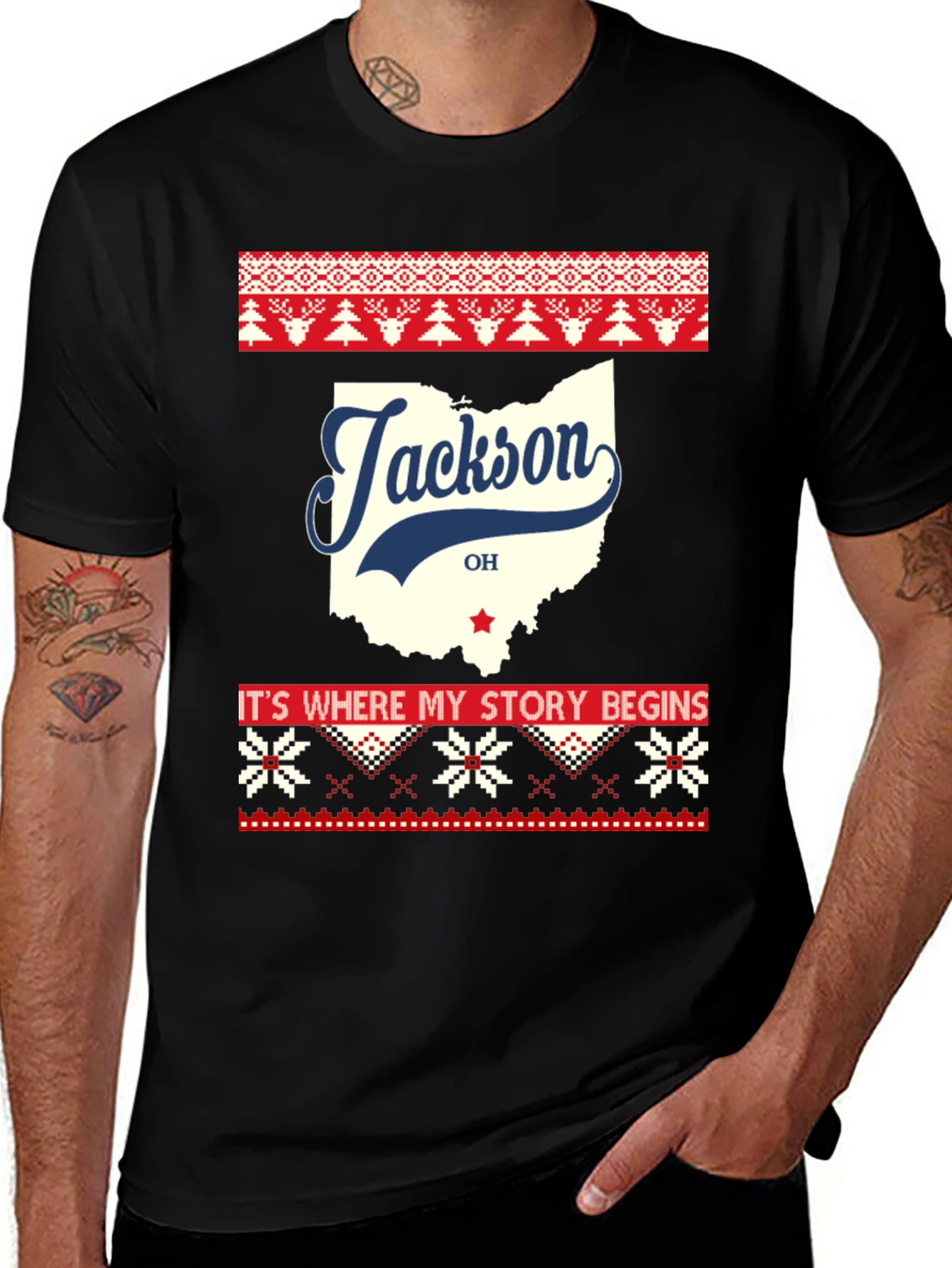 Jackson Ohio Christmas Story T-Shirt