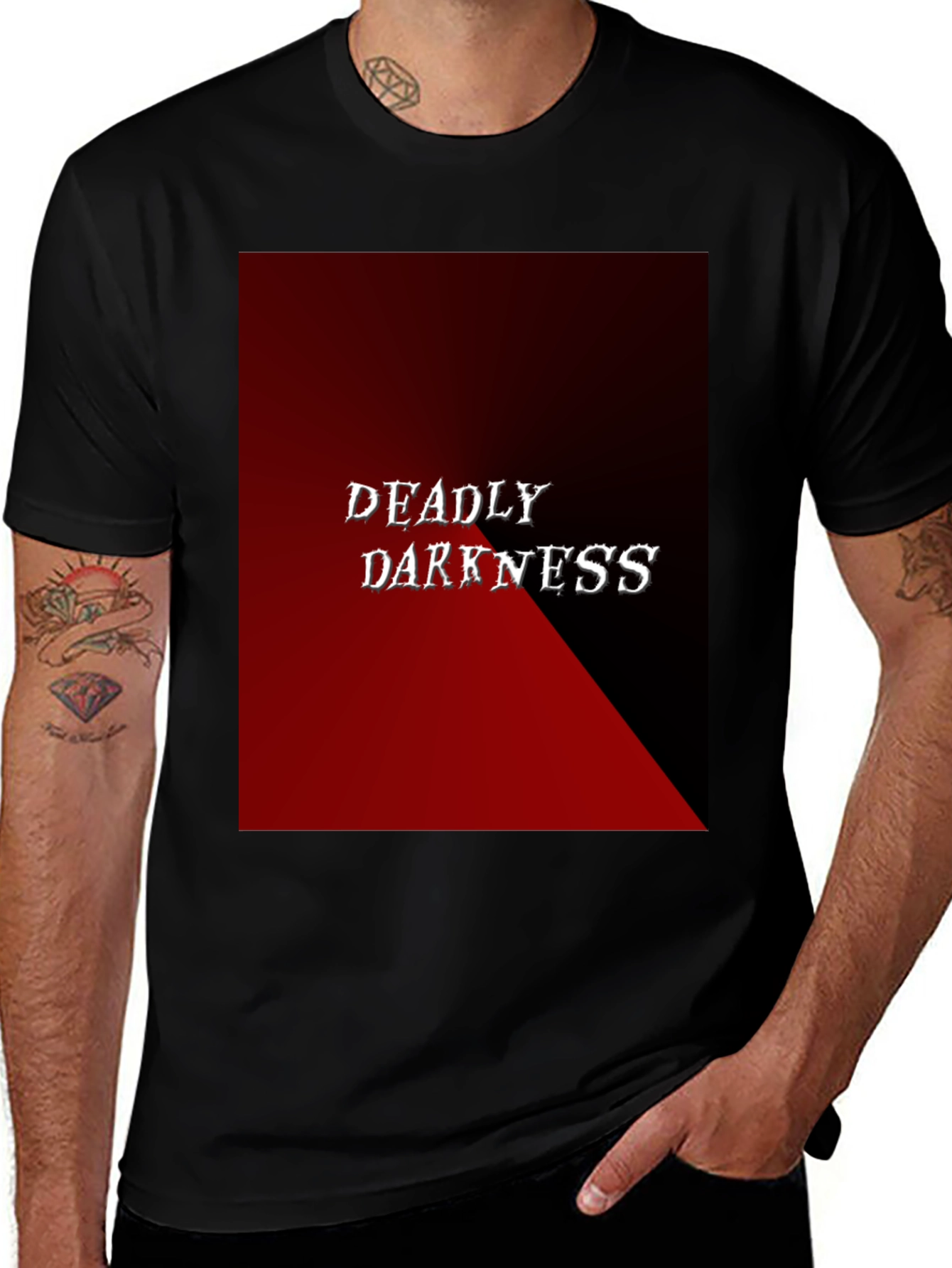 Variant 28 of Deadly Darkness Graphic Tee