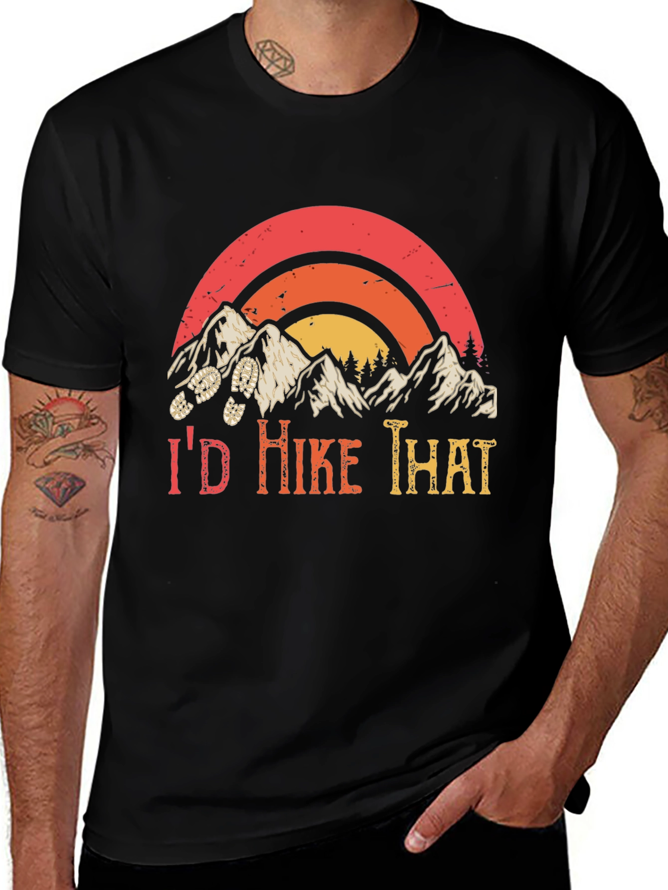 Variant 25 of I'd Hike That Graphic Tee