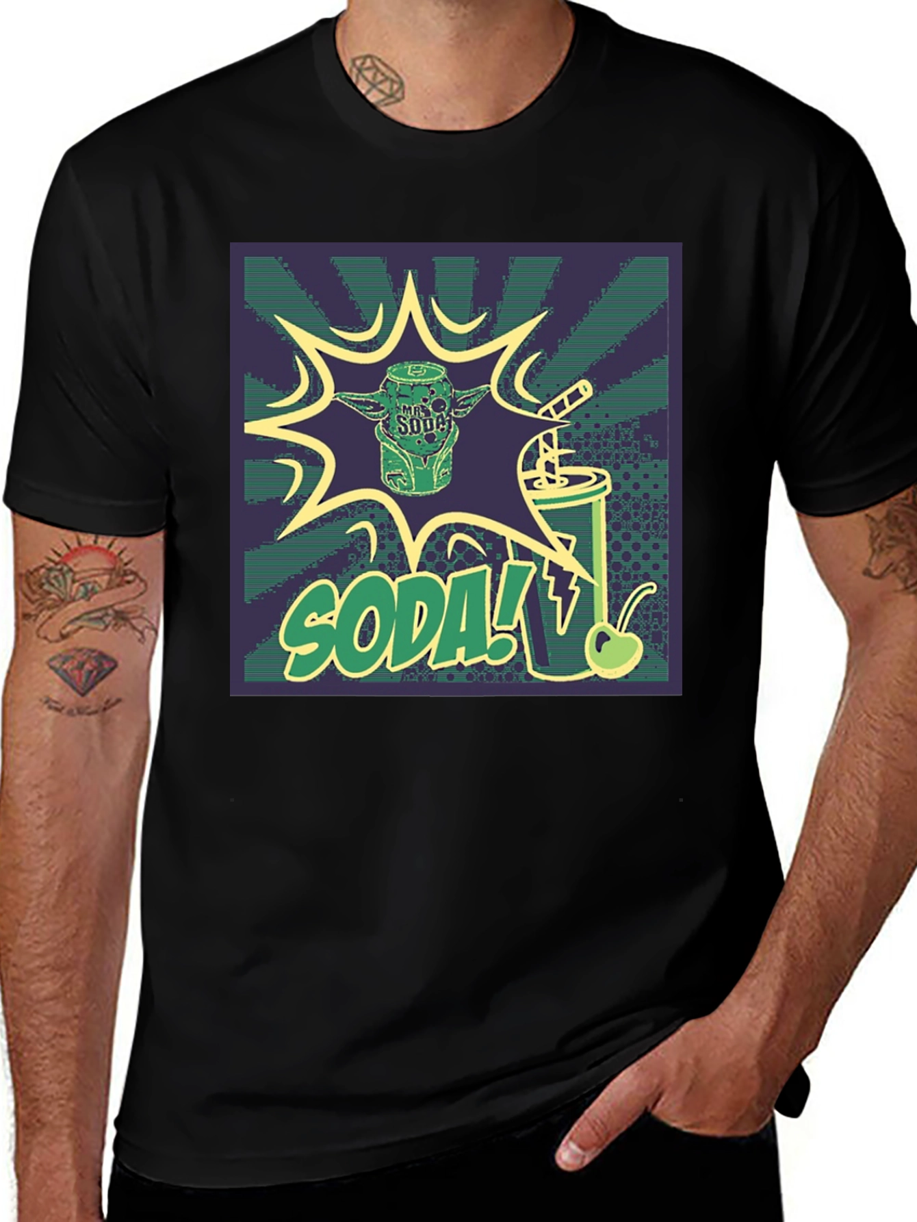 Variant 24 of Retro Soda Pop Art T-Shirt