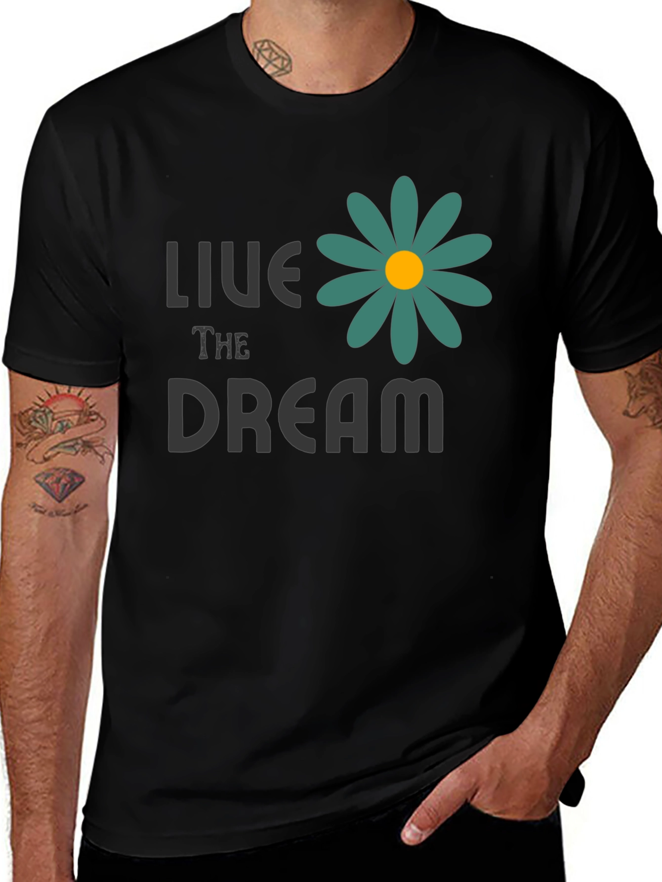 Variant 14 of Live the Dream Graphic Tee