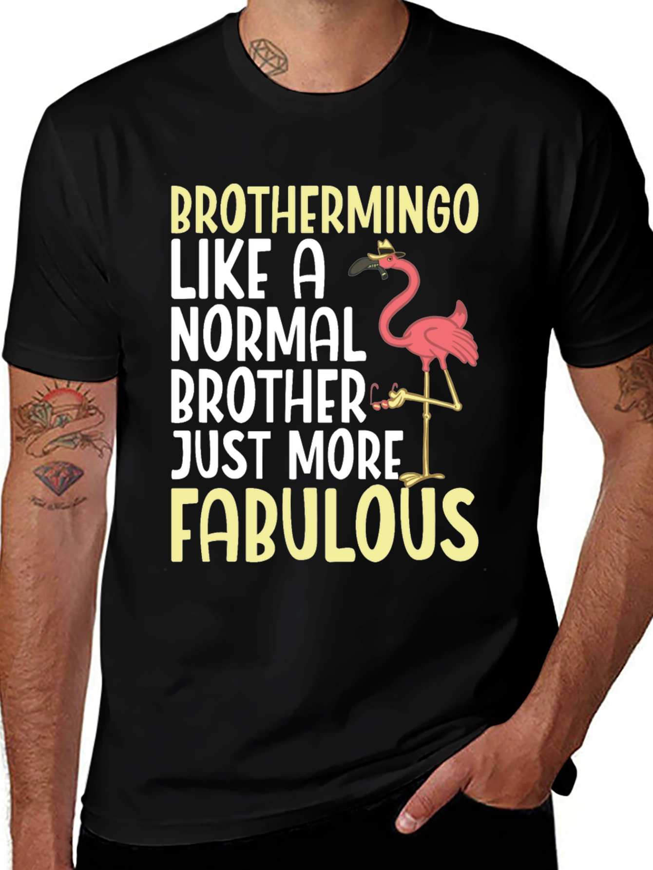 Variant 7 of Brothermingo Fabulous Brother T-Shirt