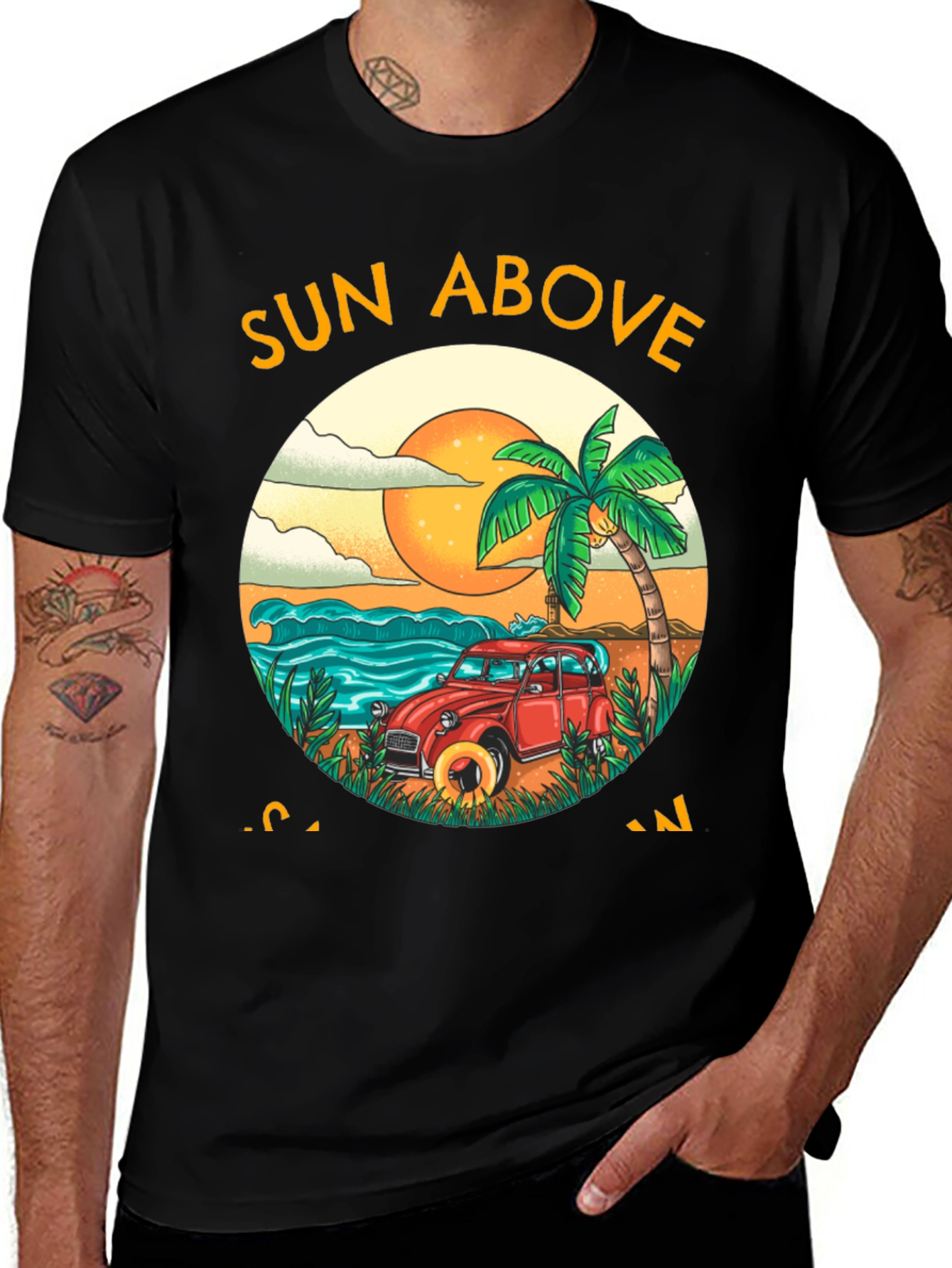 Variant 13 of Sun Above T-Shirt