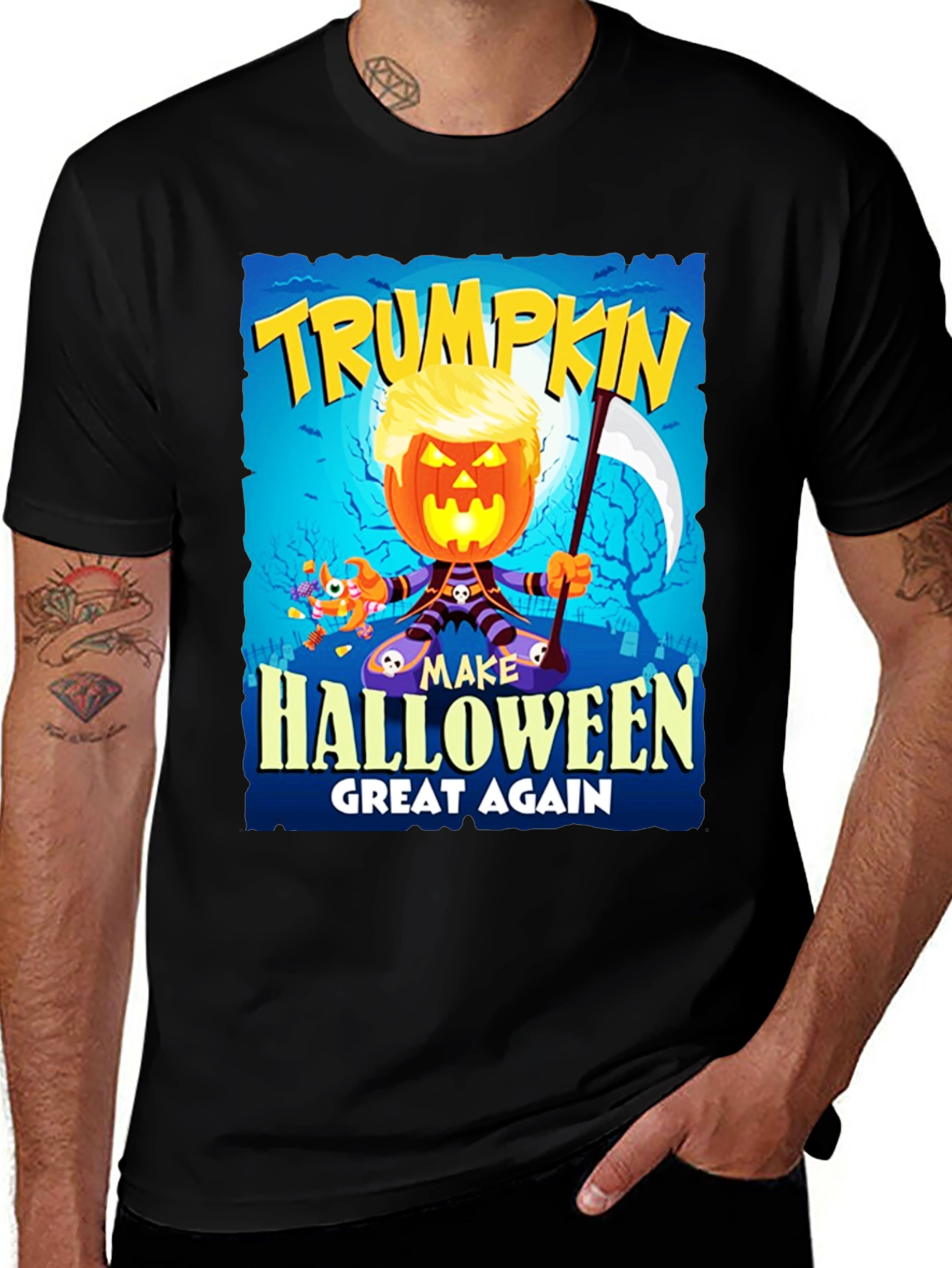 Trumpkin Halloween T-Shirt - Make Halloween Great Again