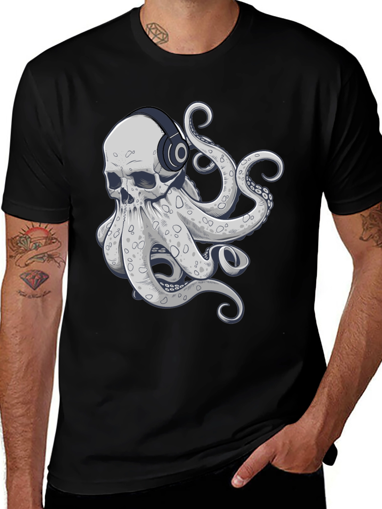 Skulltopus T-Shirt - Unique Graphic Tee
