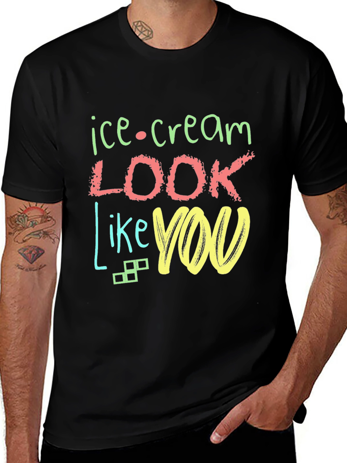 Variant 5 of Ice Cream Look Like You Graphic Tee