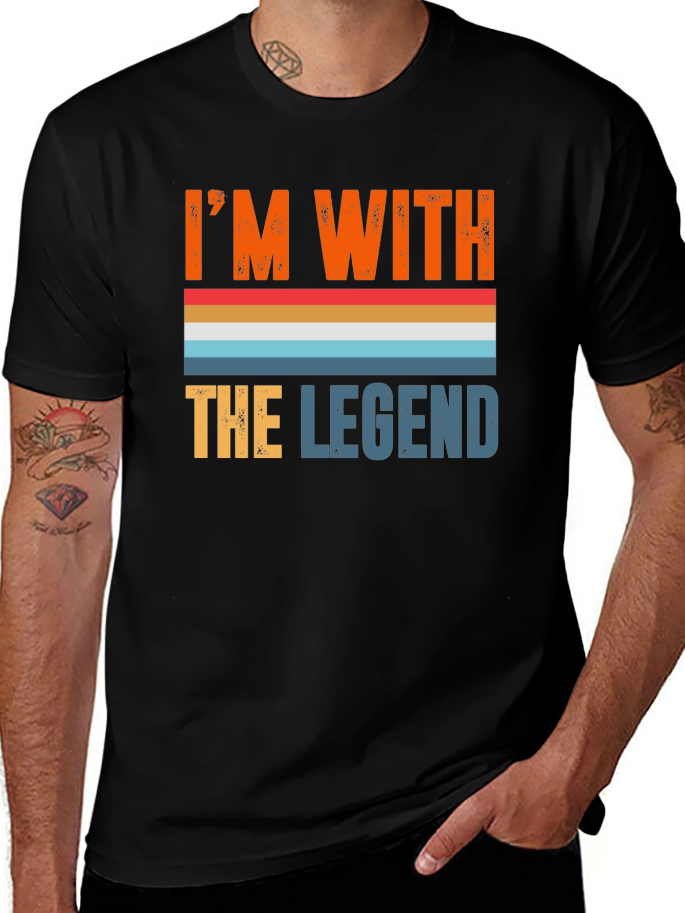 Variant 21 of I'm with The Legend Graphic Tee