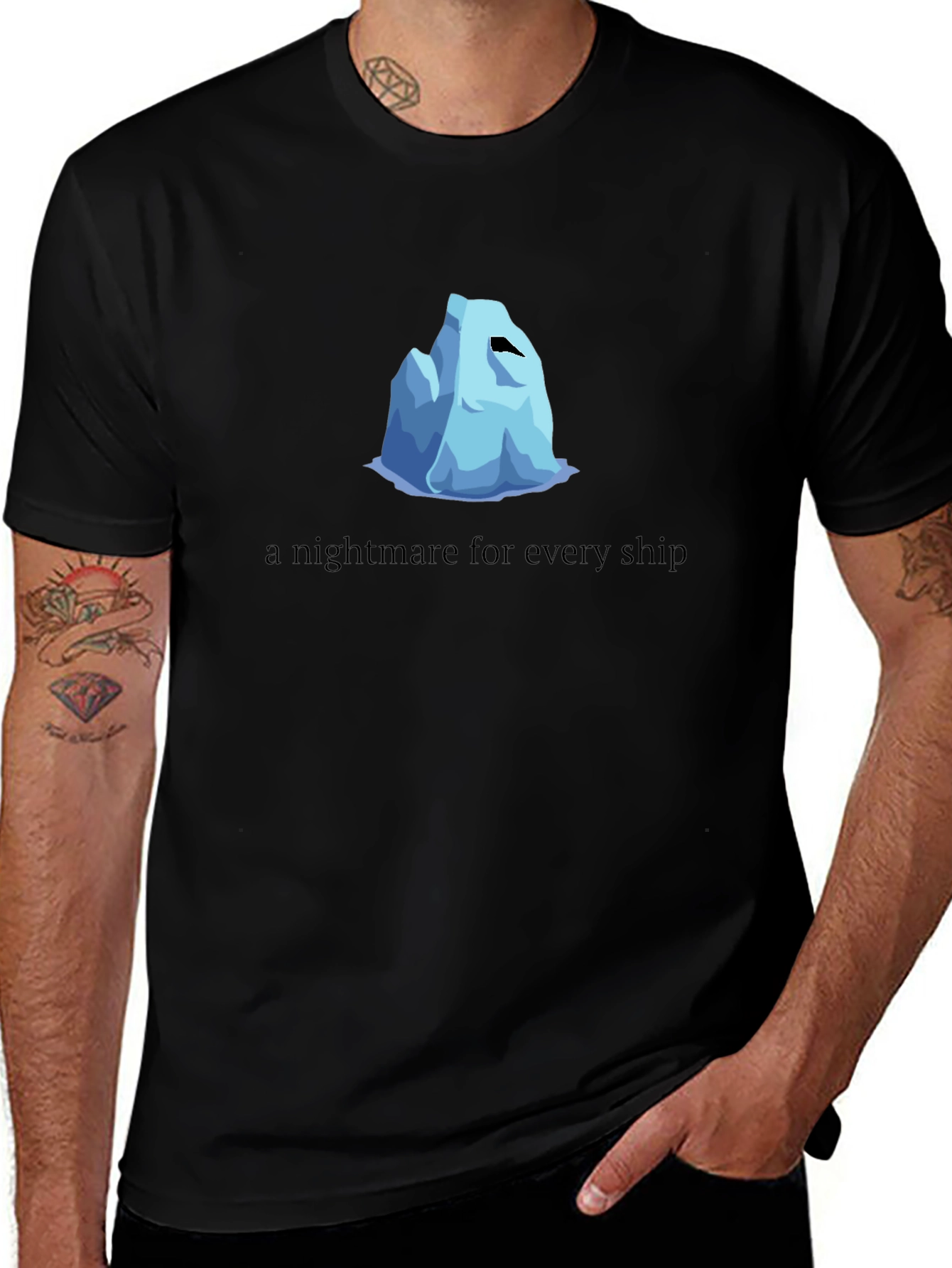 Variant 10 of Iceberg 'Nightmare' Graphic T-Shirt