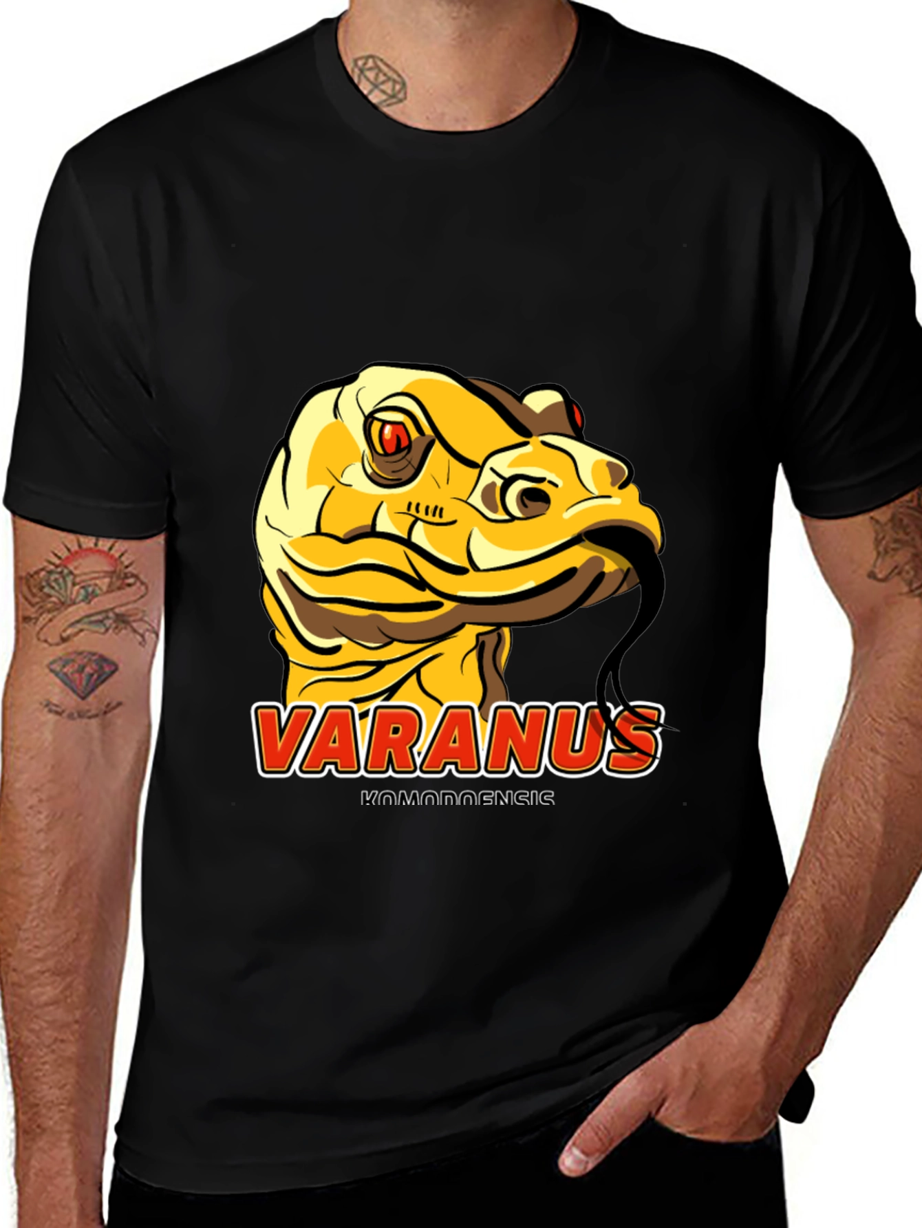 Varanus Komodoensis Graphic Tee
