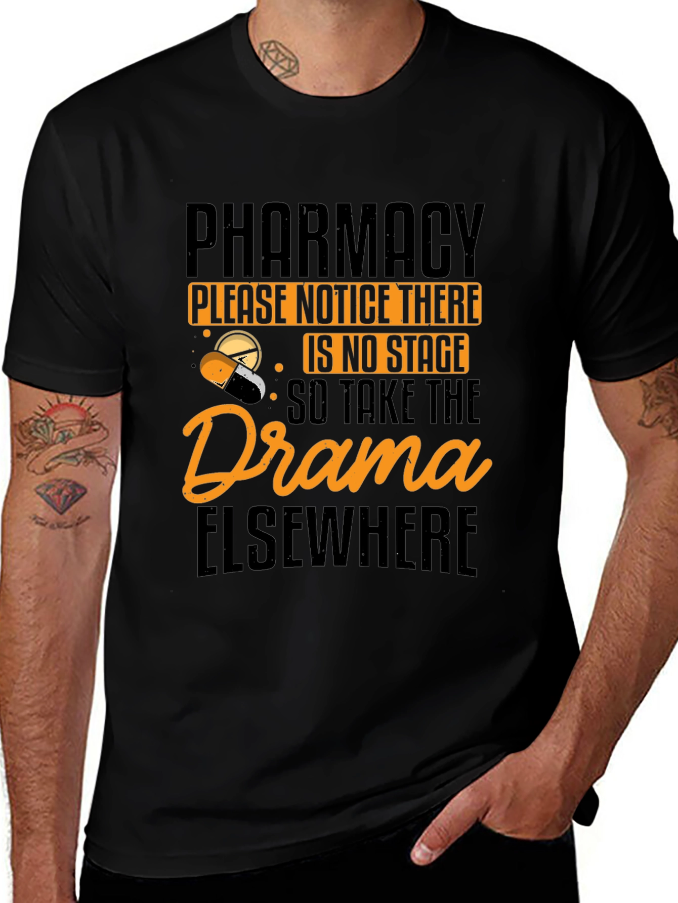 Variant 16 of Pharmacy No Drama T-Shirt