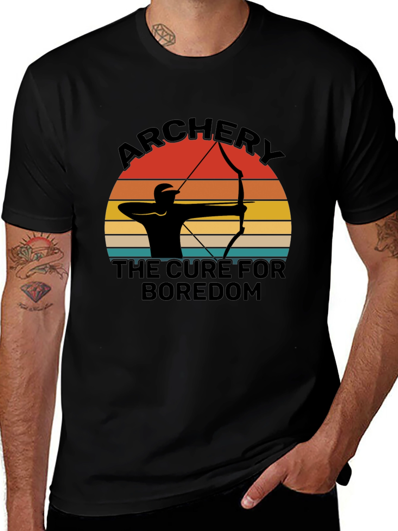 Variant 16 of Archery Cure for Boredom Graphic Tee