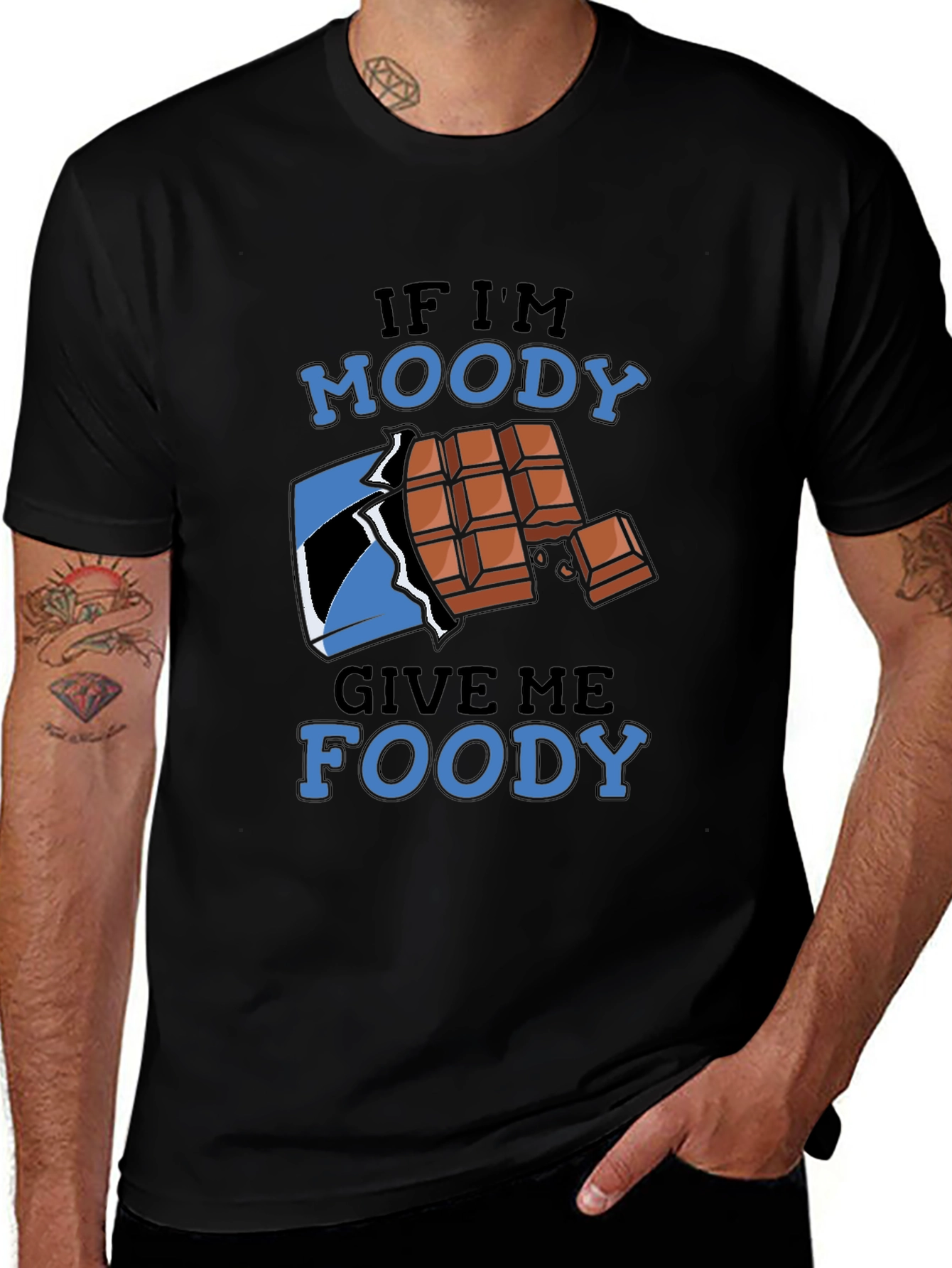 Variant 30 of Moody Foody Chocolate Lover T-Shirt