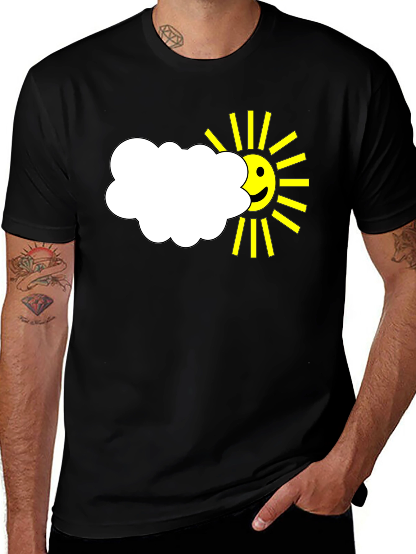 Variant 19 of Cloudy with a Chance of Sunshine T-Shirt