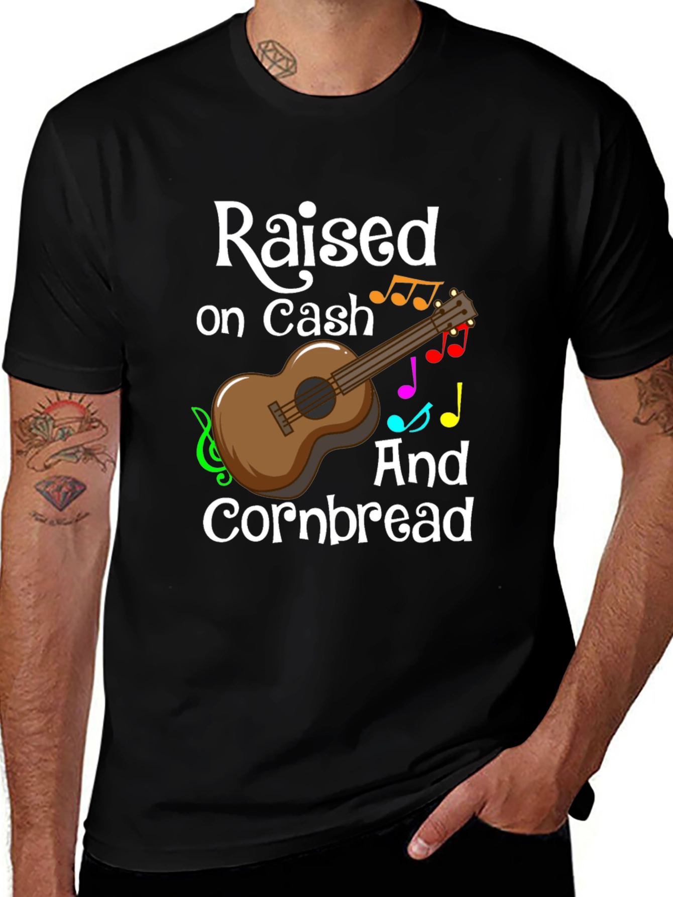 Variant 28 of Raised on Cash and Cornbread T-Shirt