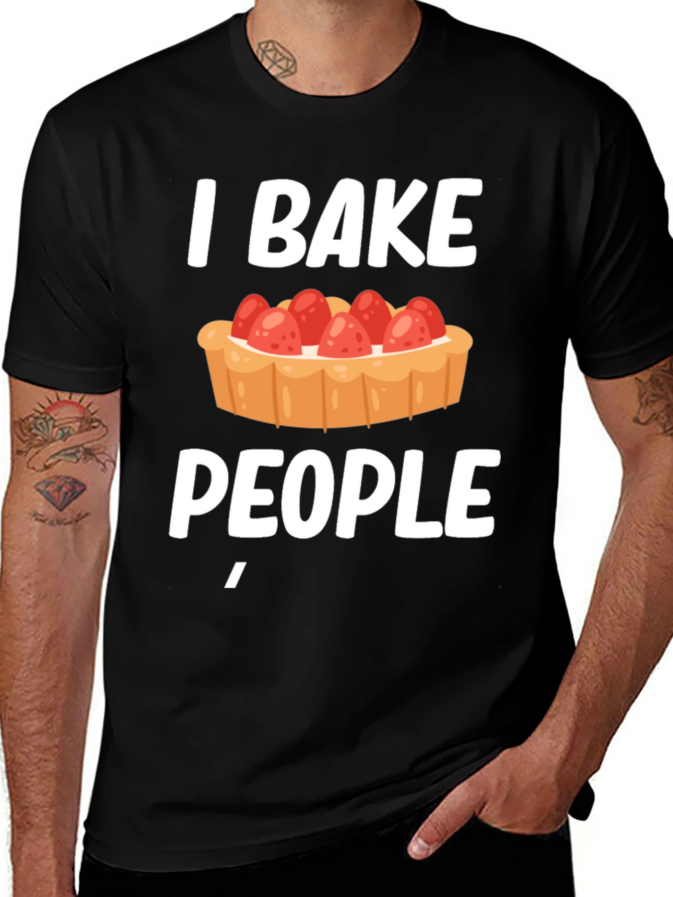 Variant 10 of I Bake People Funny T-Shirt 