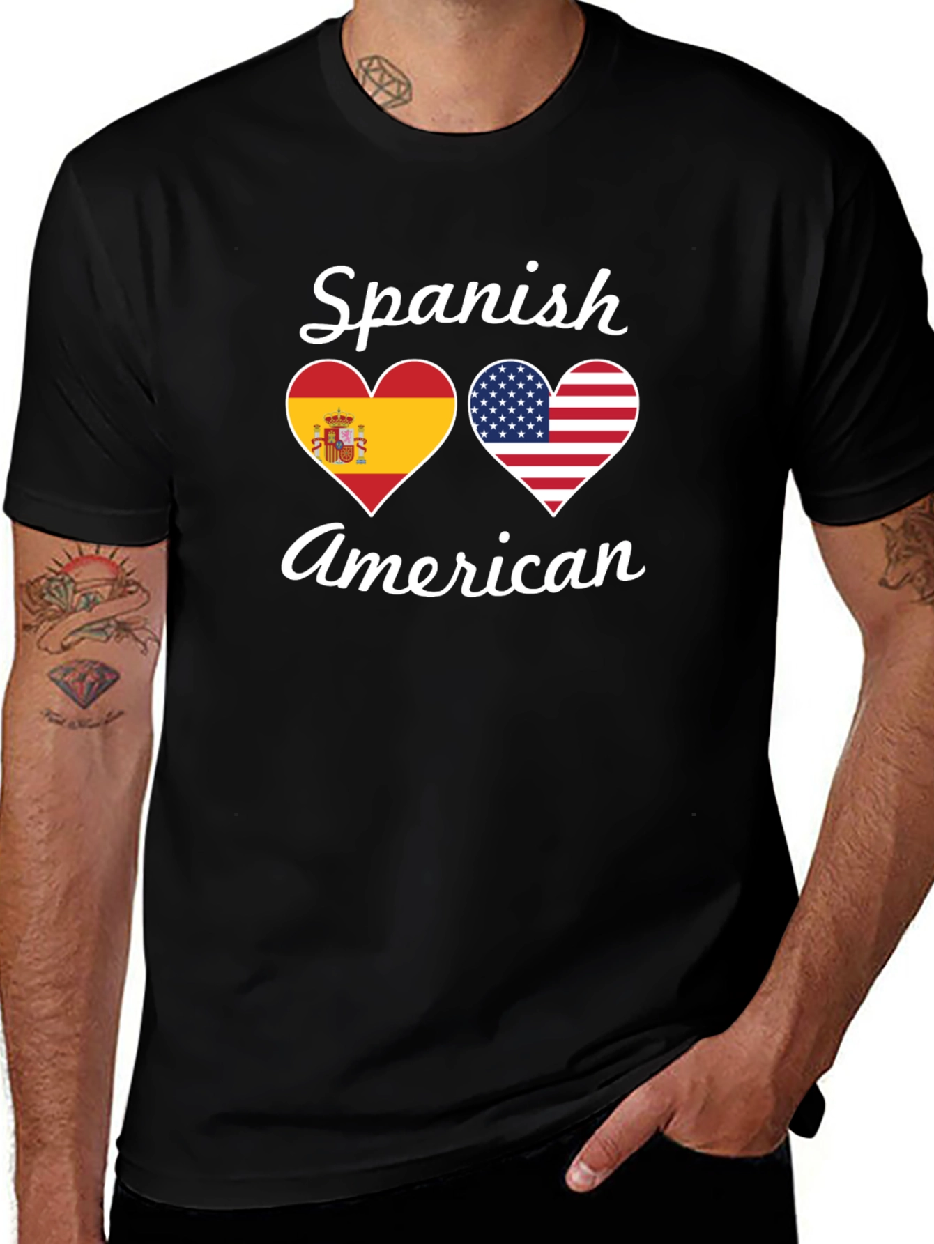 Variant 27 of Spanish American Pride Graphic T-Shirt