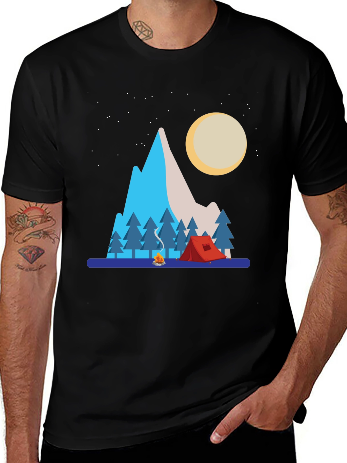 Variant 15 of Camping Adventure Graphic T-Shirt