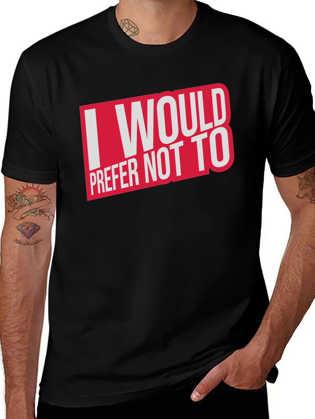 Variant 5 of I Would Prefer Not To - Funny T-Shirt