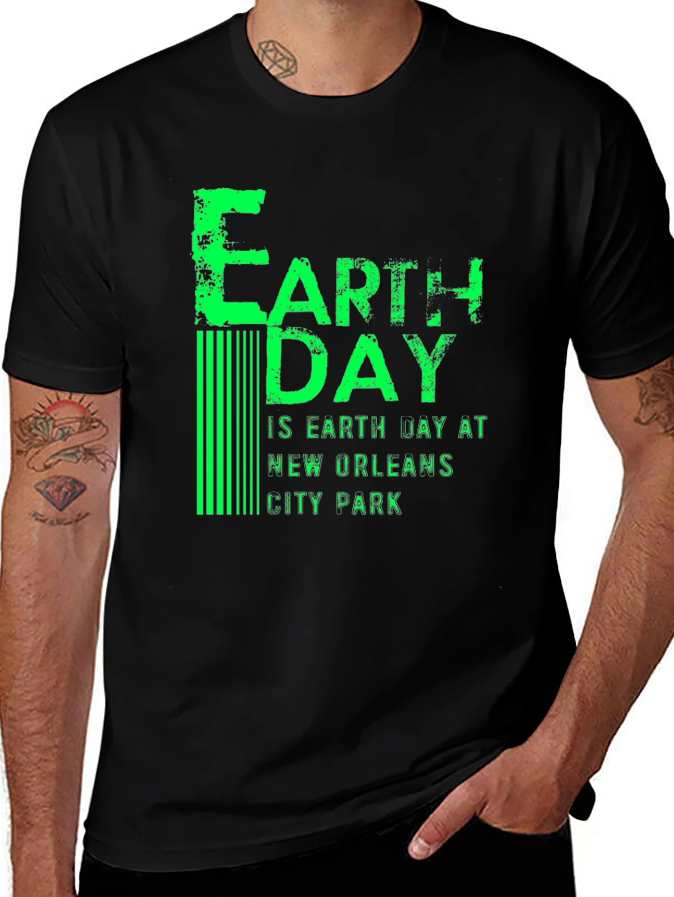 Earth Day New Orleans City Park Tee