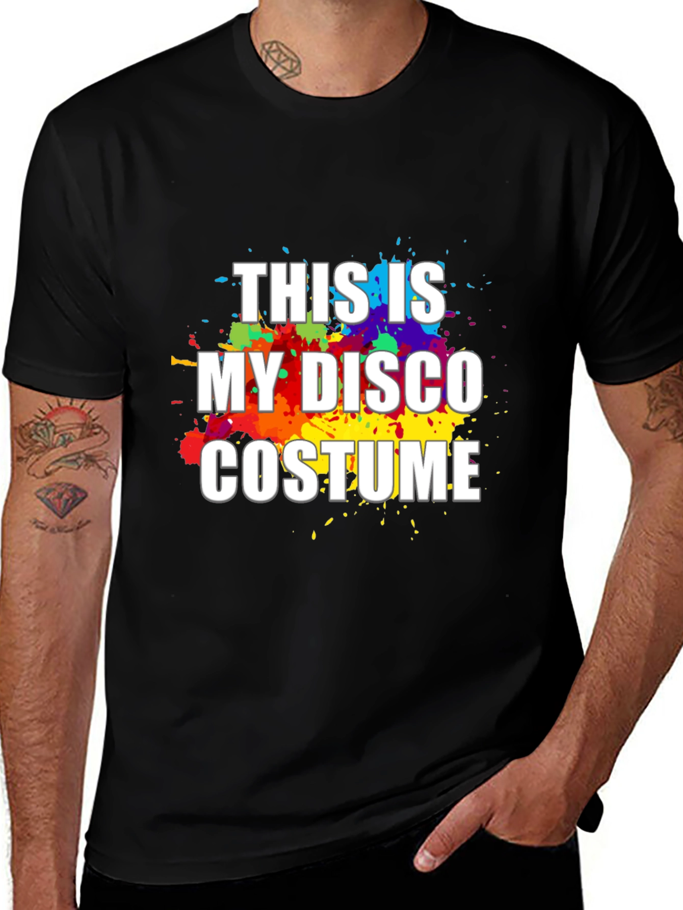 Variant 25 of This Is My Disco Costume Graphic T-Shirt
