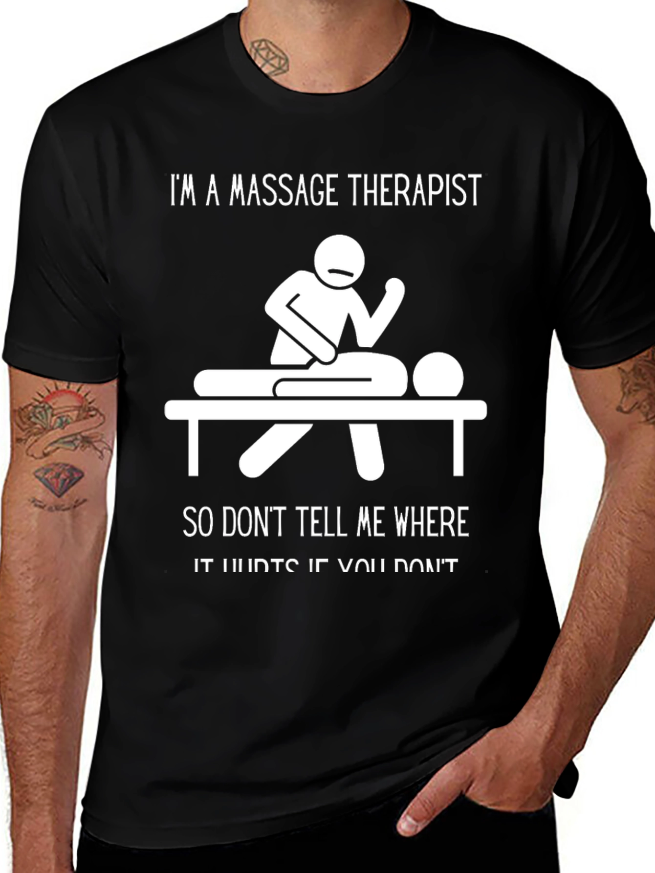 Variant 13 of Massage Therapist Humor T-Shirt