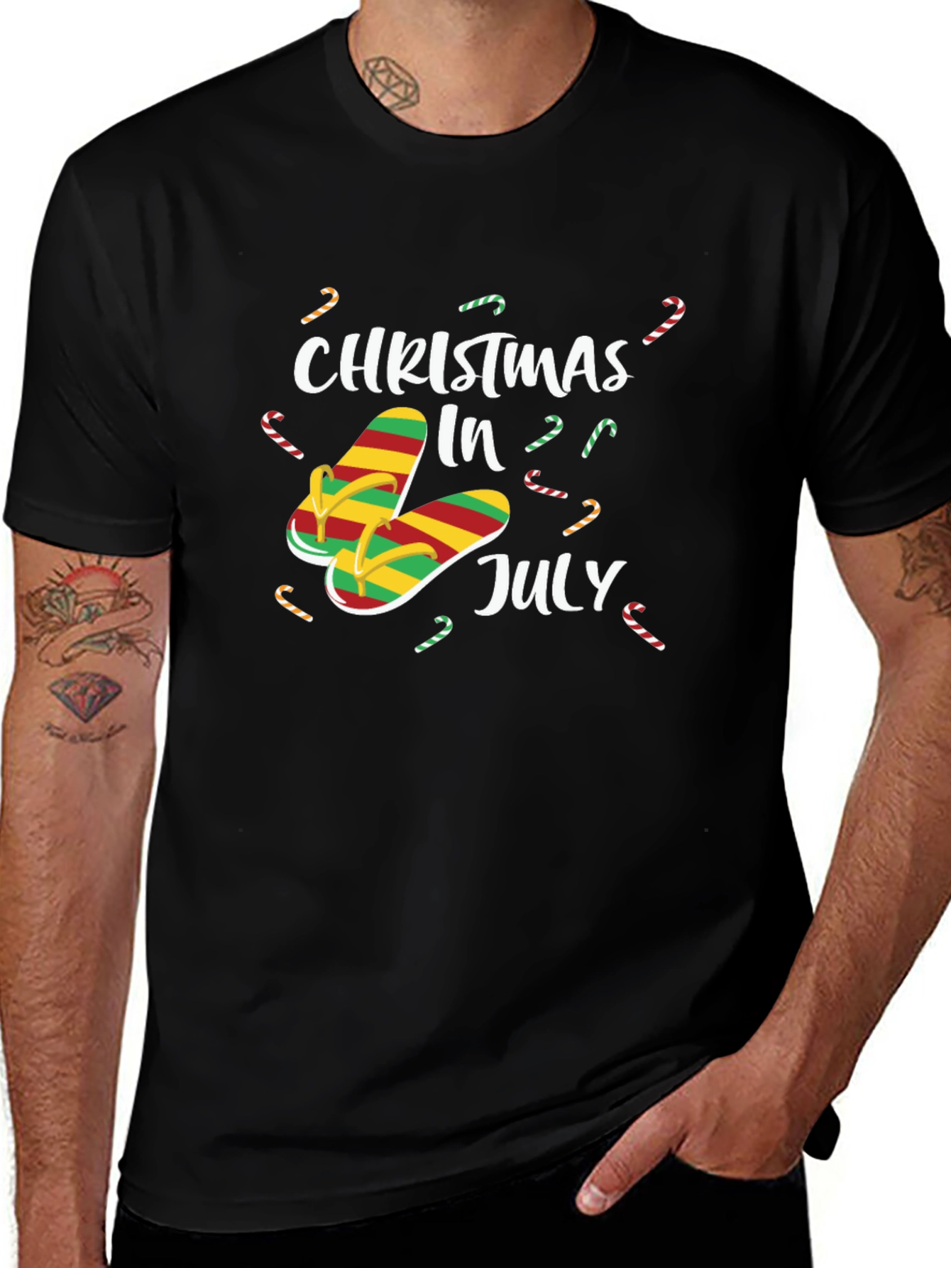 Christmas in July Graphic T-Shirt