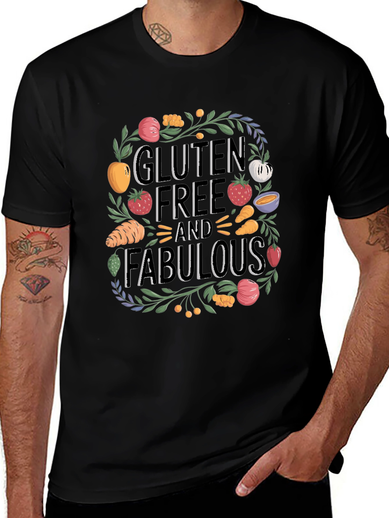 Gluten Free & Fabulous T-Shirt - Stylish & Comfortable Fit