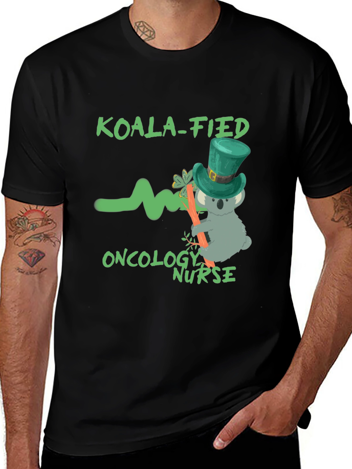 Variant 10 of Koala-Fied Oncology Nurse T-Shirt