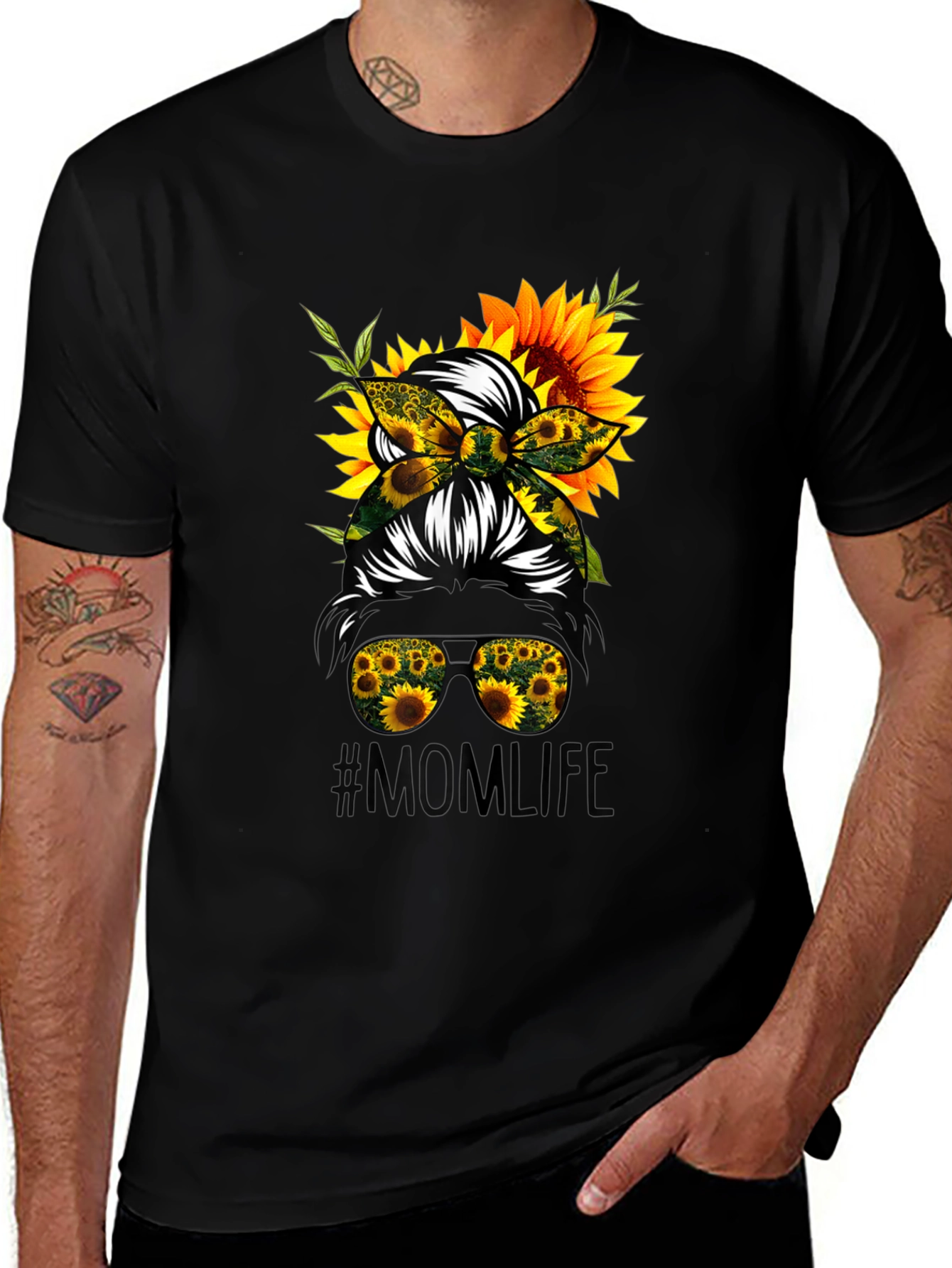 Sunflower Mom Life T-Shirt