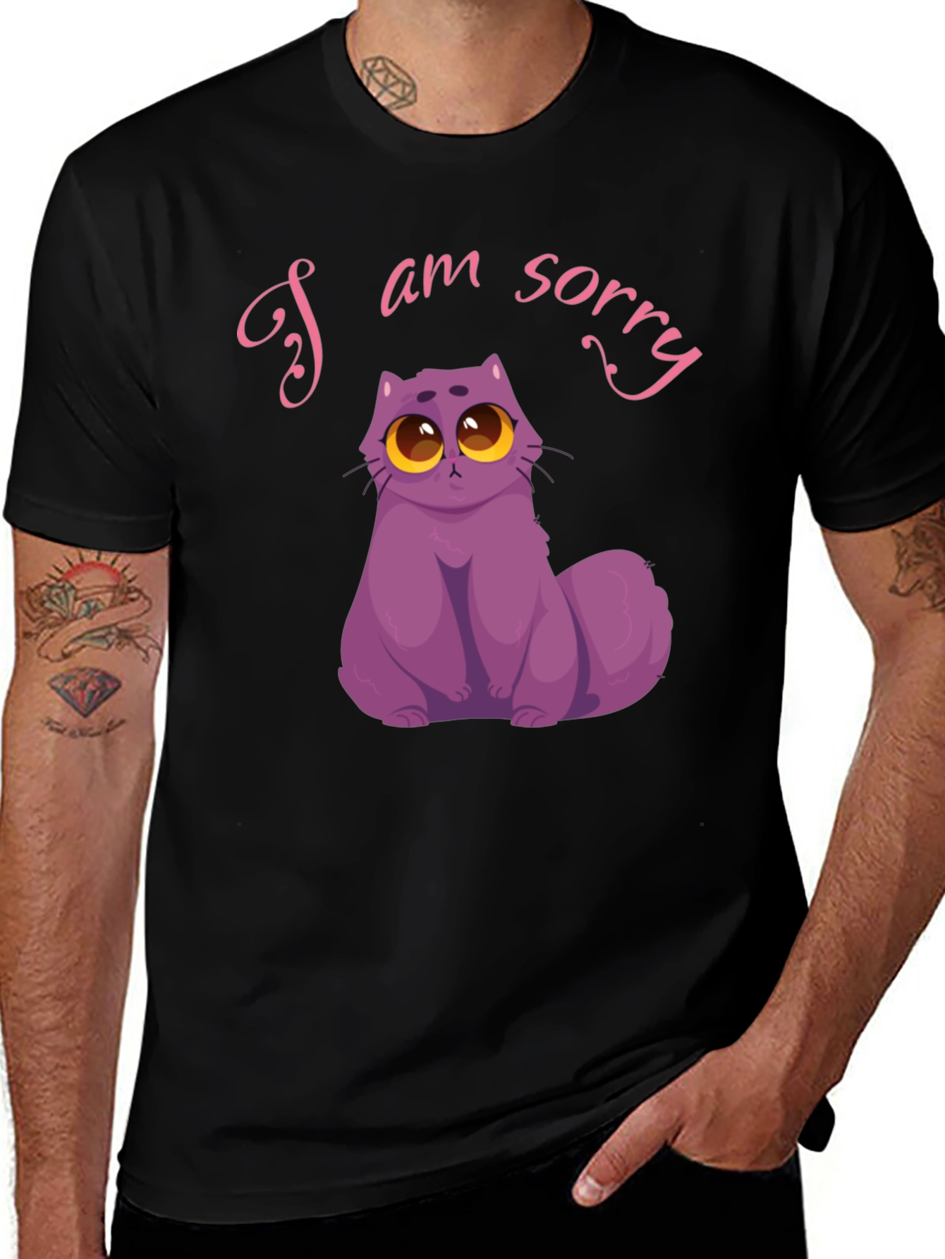Variant 3 of I am Sorry Cat T-Shirt