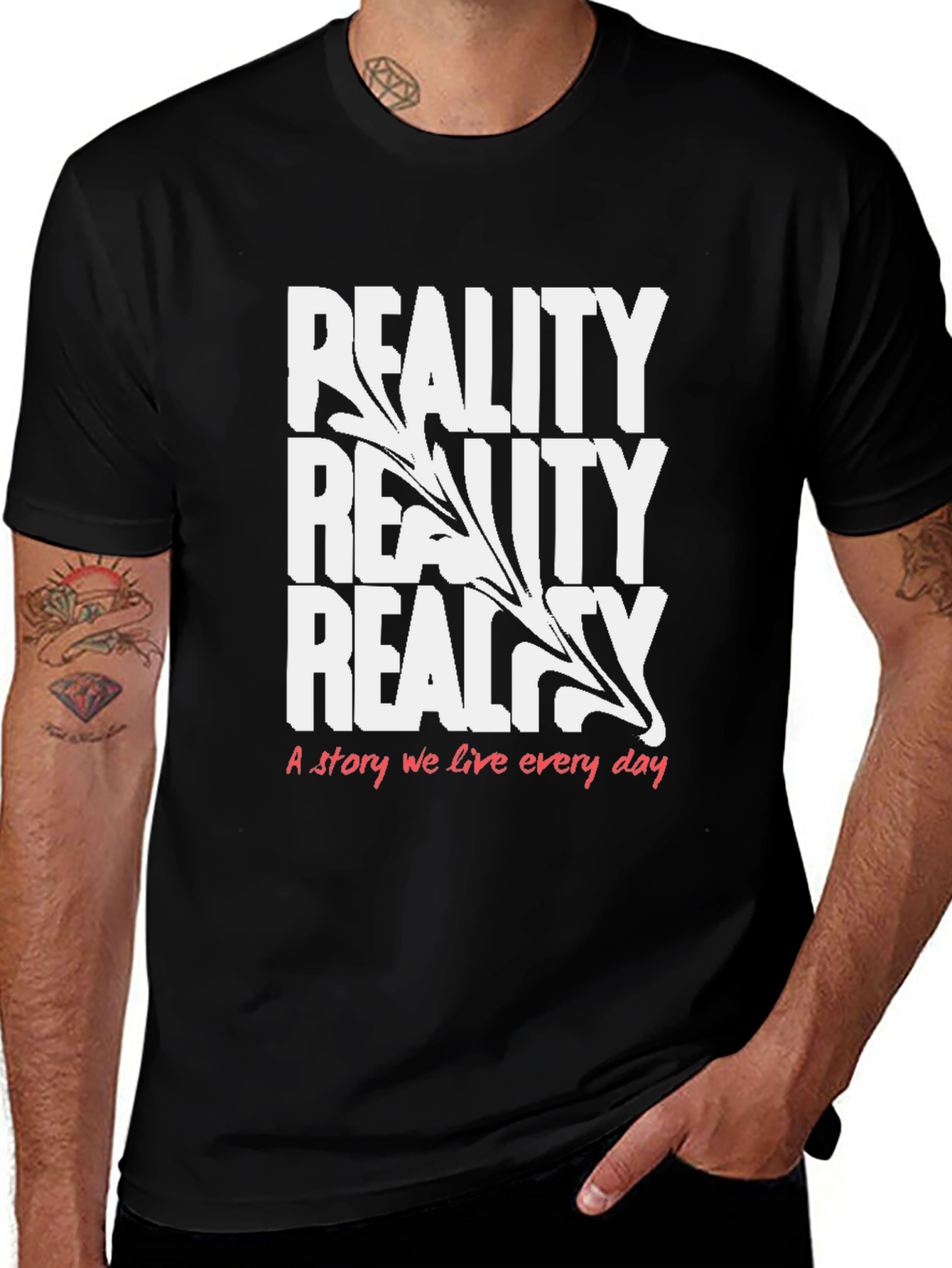 Variant 24 of Reality Graphic Tee - Everyday Story T-Shirt