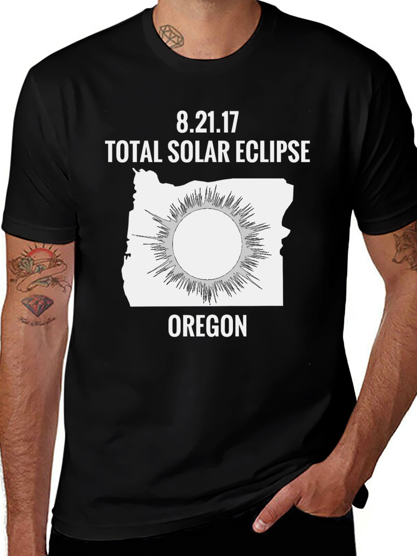 8.21.17 Total Solar Eclipse Oregon T-Shirt