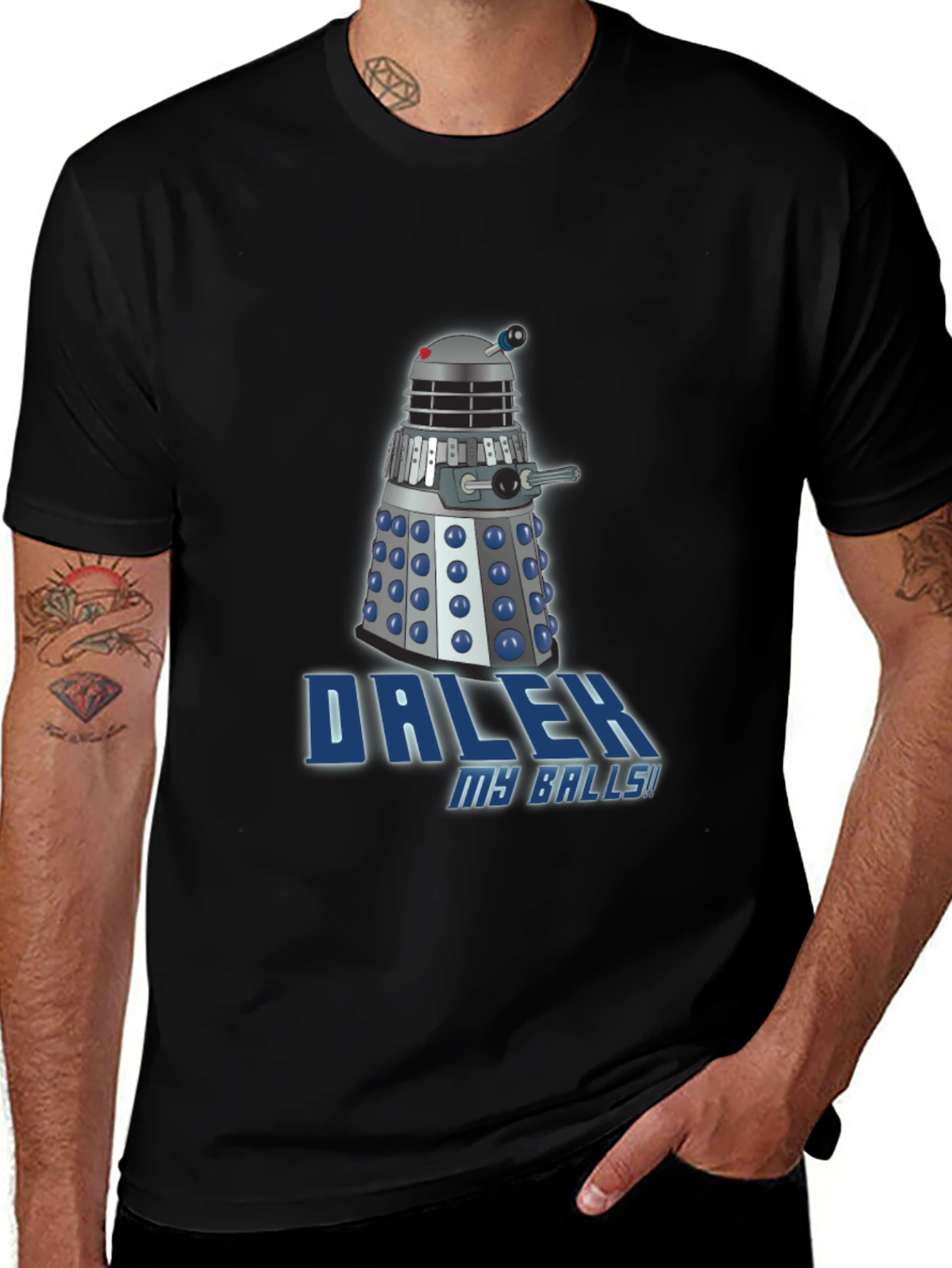 Variant 19 of Dalek My Balls Graphic T-Shirt